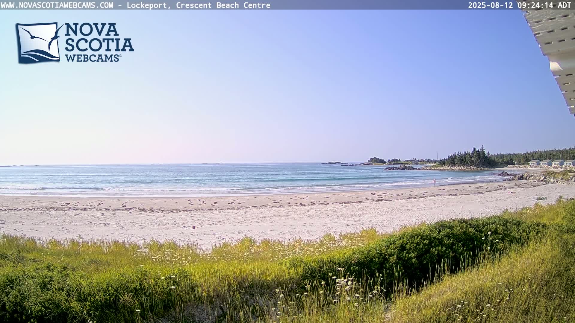 Lockeport Crescent Beach Live Cam - Lockeport, Shelburne County, Nova Scotia, Canada