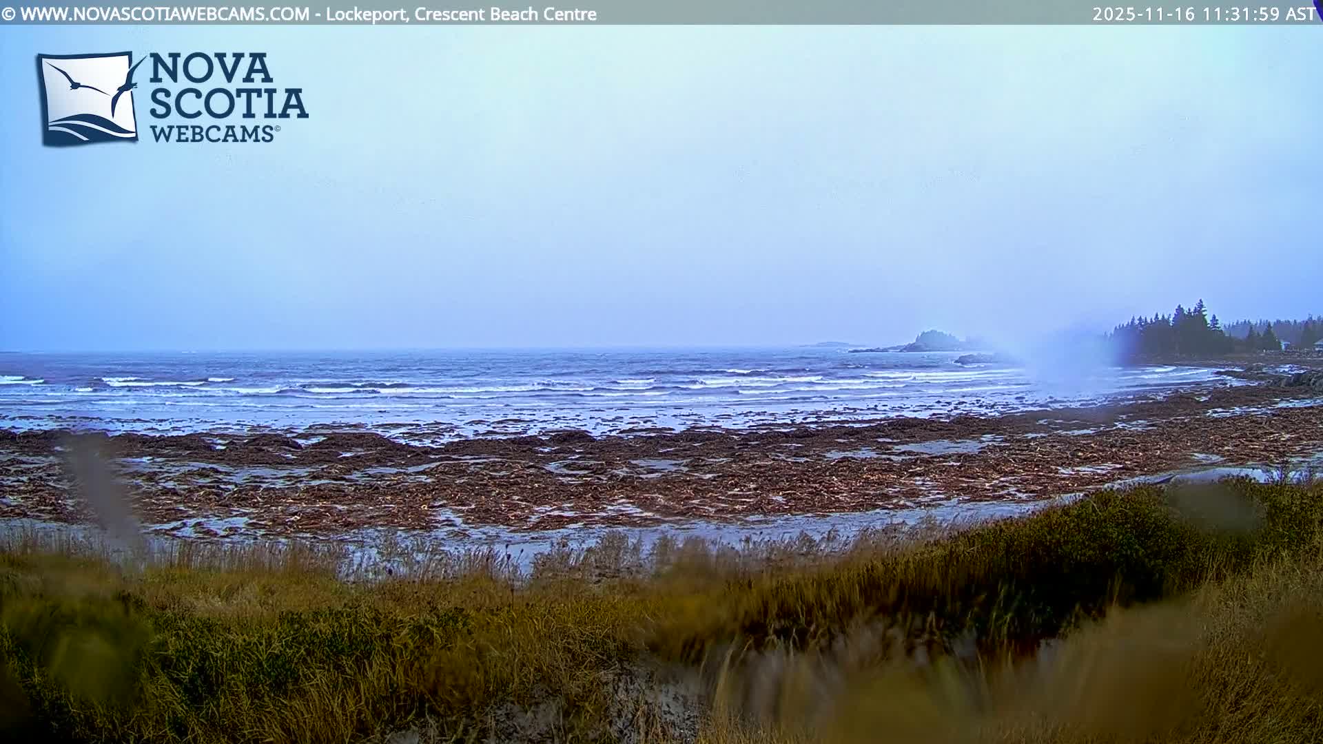 Lockeport Crescent Beach Live Cam - Lockeport, Shelburne County, Nova Scotia, Canada