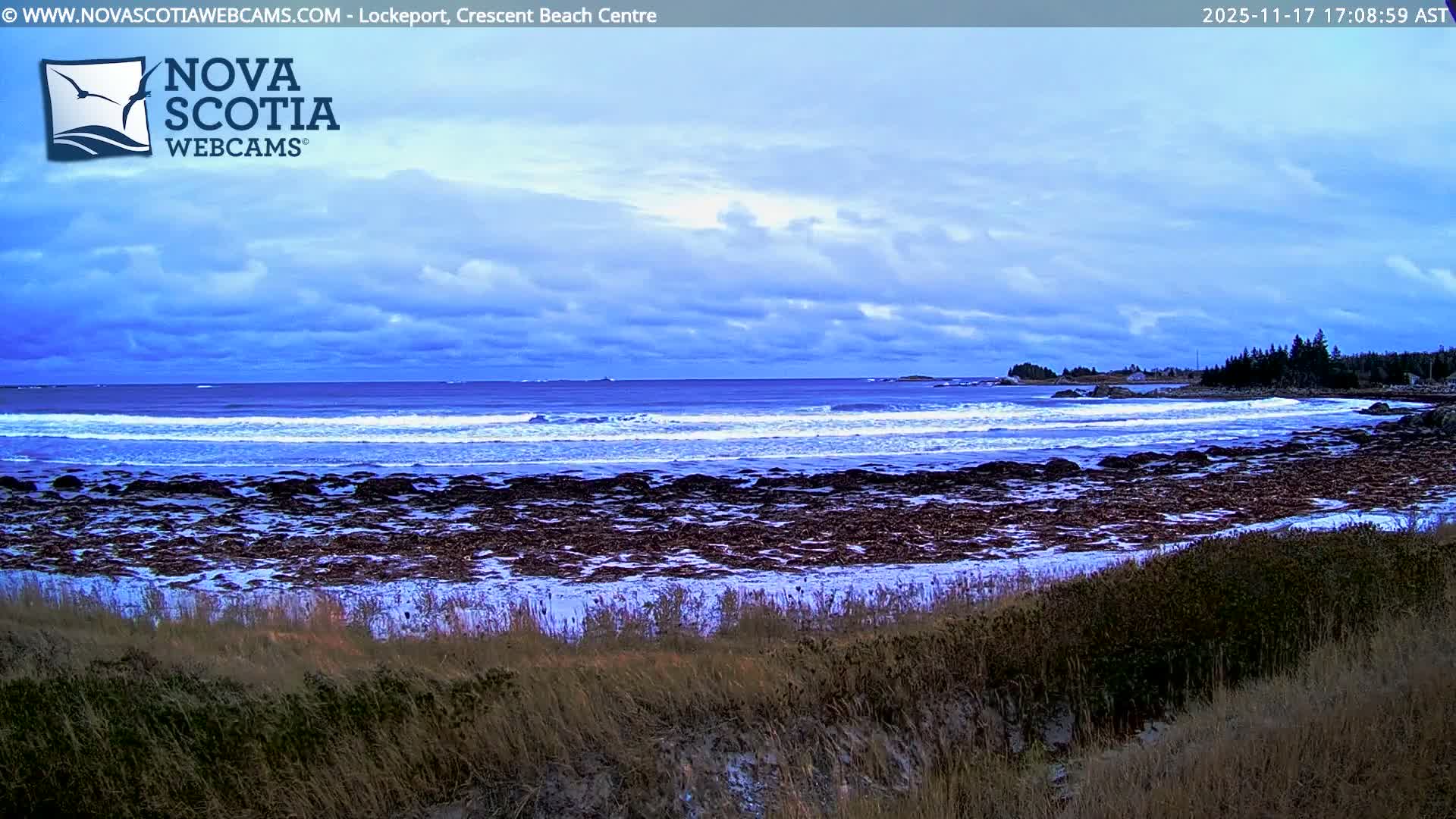 Lockeport Crescent Beach Live Cam - Lockeport, Shelburne County, Nova Scotia, Canada