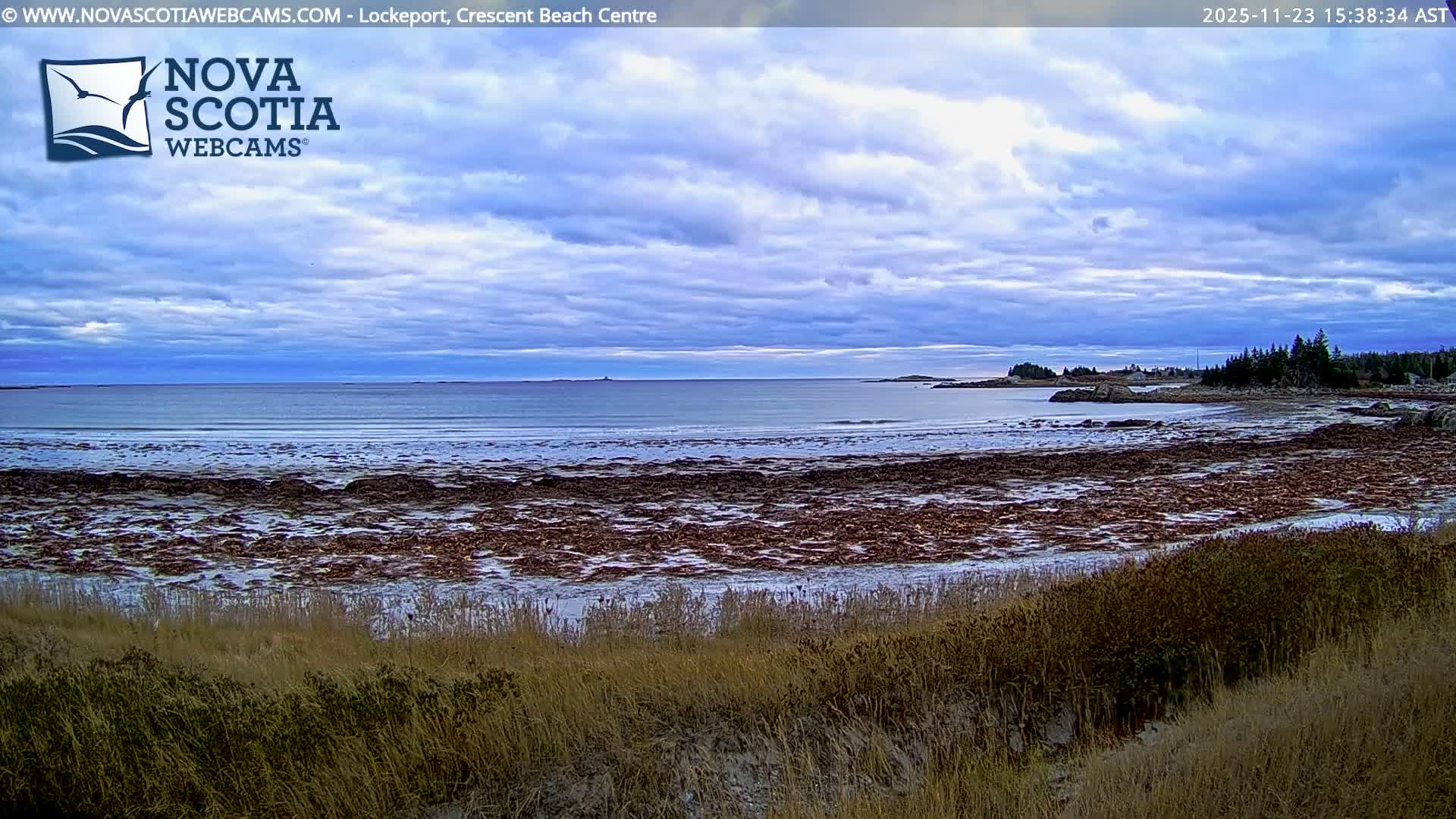 Lockeport Crescent Beach Live Cam - Lockeport, Shelburne County, Nova Scotia, Canada