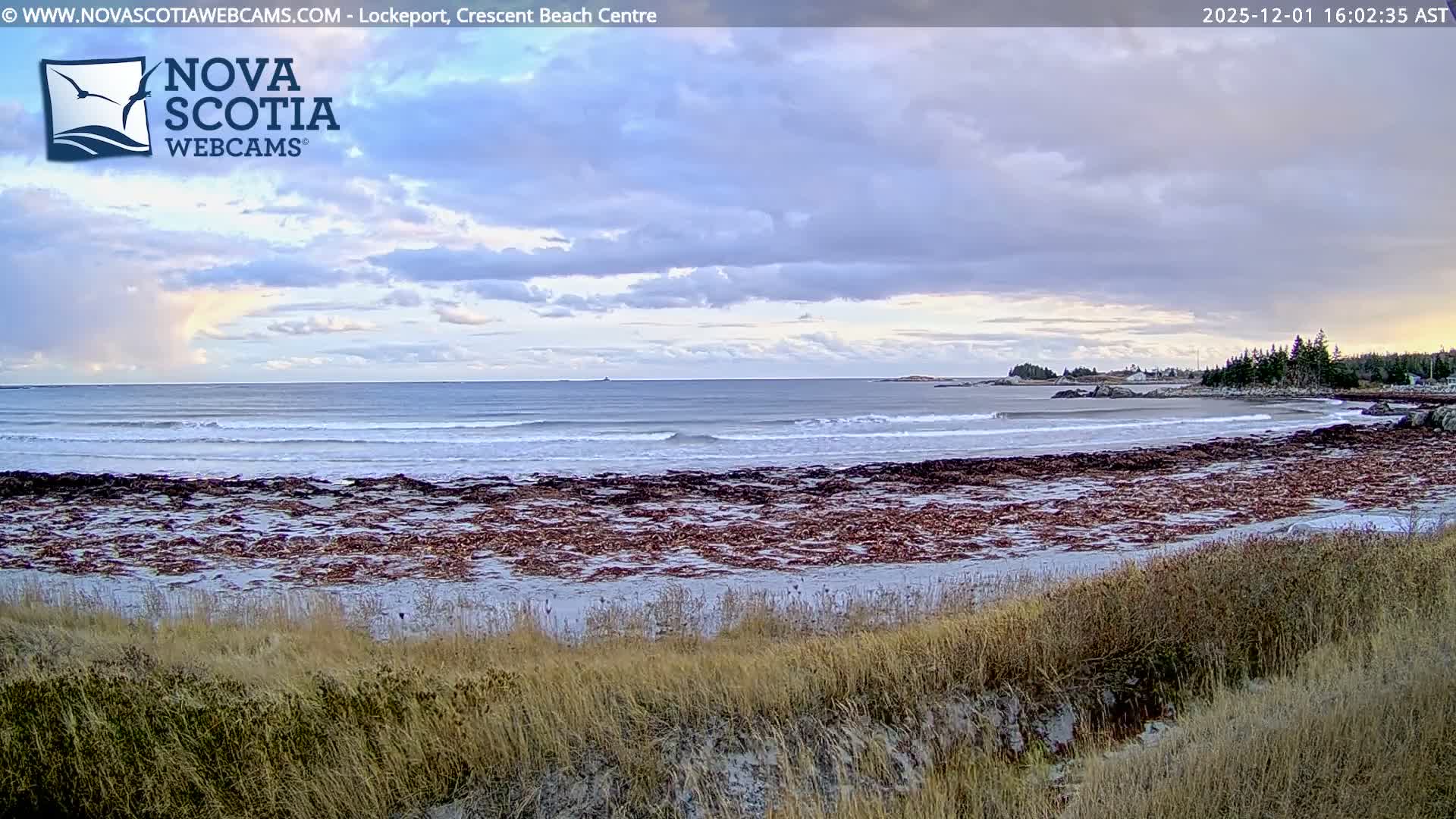 Lockeport Crescent Beach Live Cam - Lockeport, Shelburne County, Nova Scotia, Canada
