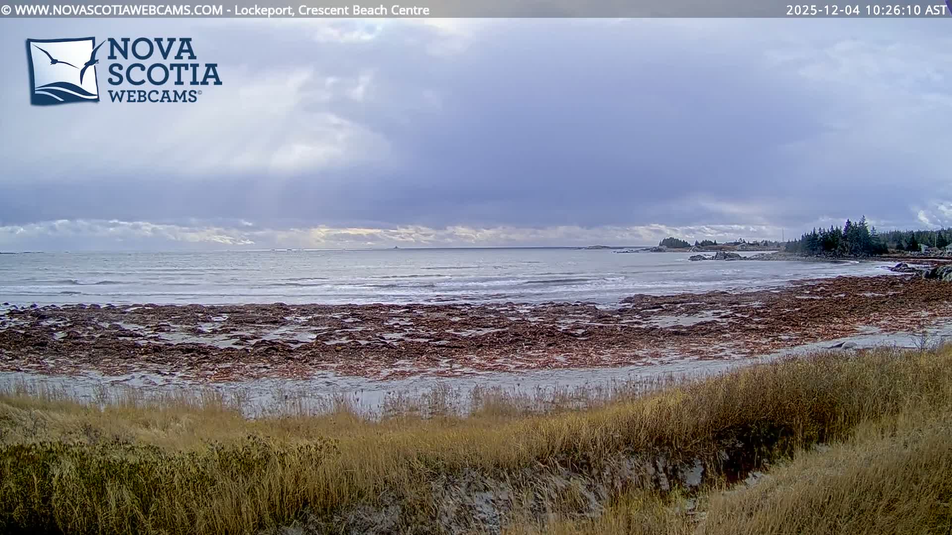 Lockeport Crescent Beach Live Cam - Lockeport, Shelburne County, Nova Scotia, Canada