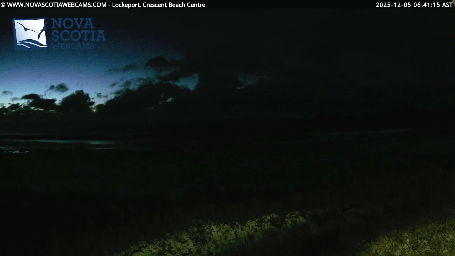 Lockeport Crescent Beach Live Cam - Lockeport, Shelburne County, Nova Scotia, Canada