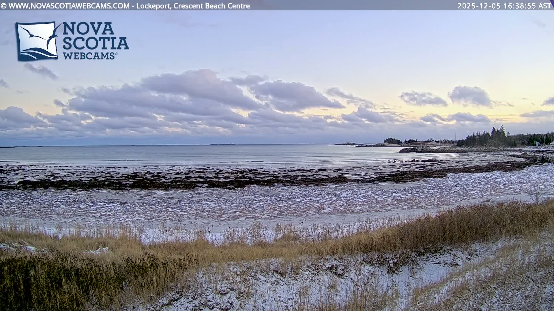 Lockeport Crescent Beach Live Cam - Lockeport, Shelburne County, Nova Scotia, Canada