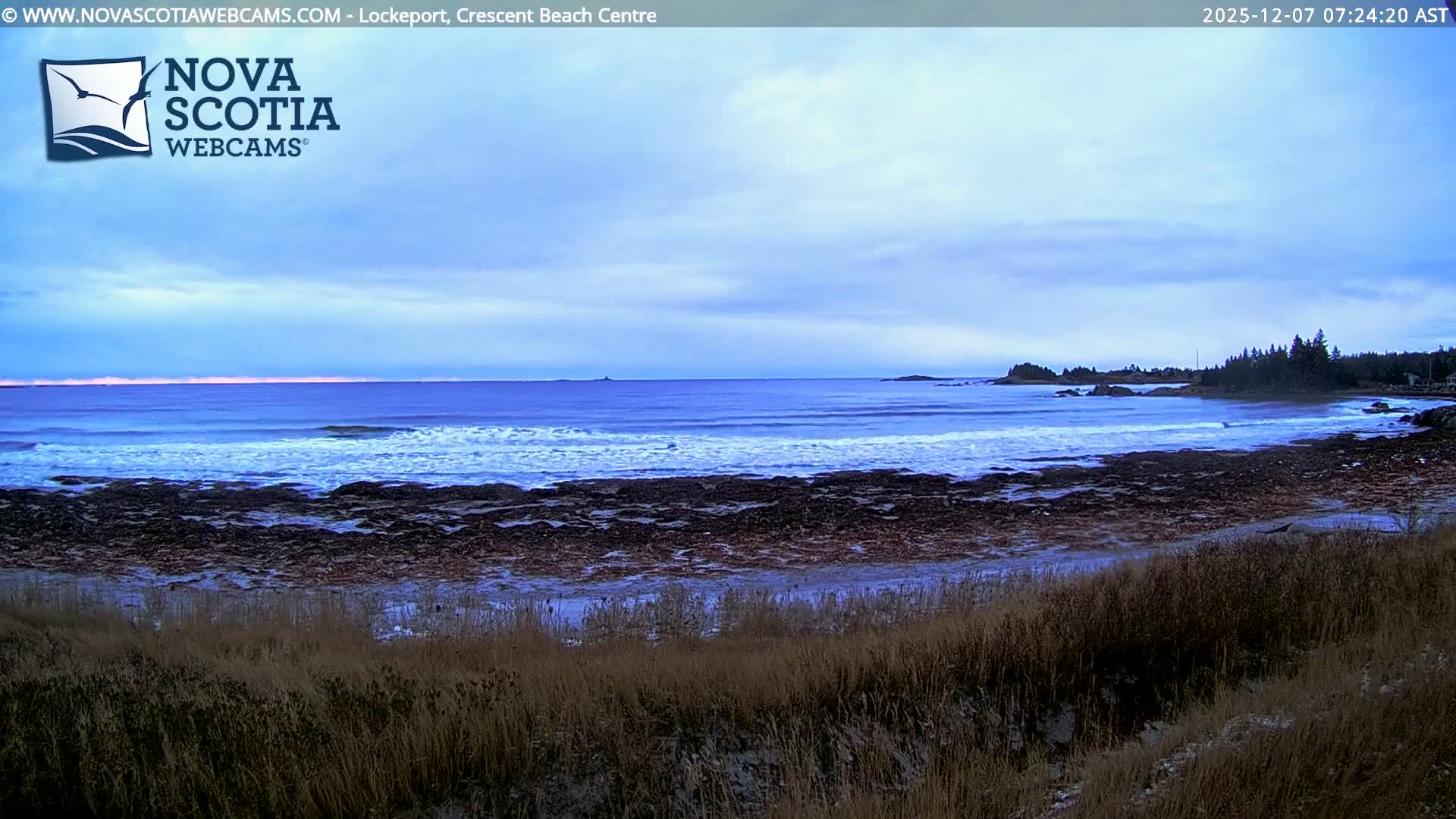 Lockeport Crescent Beach Live Cam - Lockeport, Shelburne County, Nova Scotia, Canada