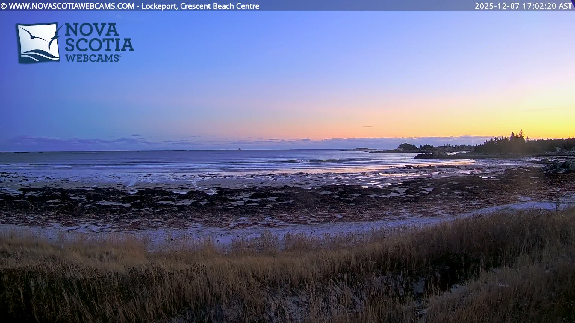 Lockeport Crescent Beach Live Cam - Lockeport, Shelburne County, Nova Scotia, Canada