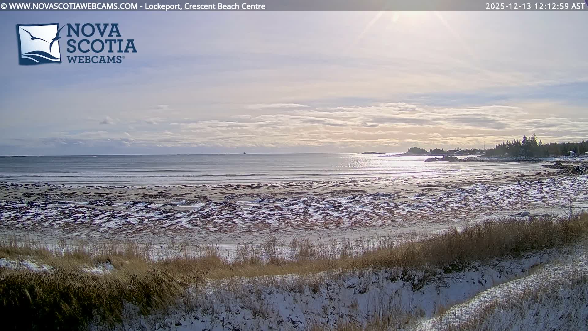 Lockeport Crescent Beach Live Cam - Lockeport, Shelburne County, Nova Scotia, Canada
