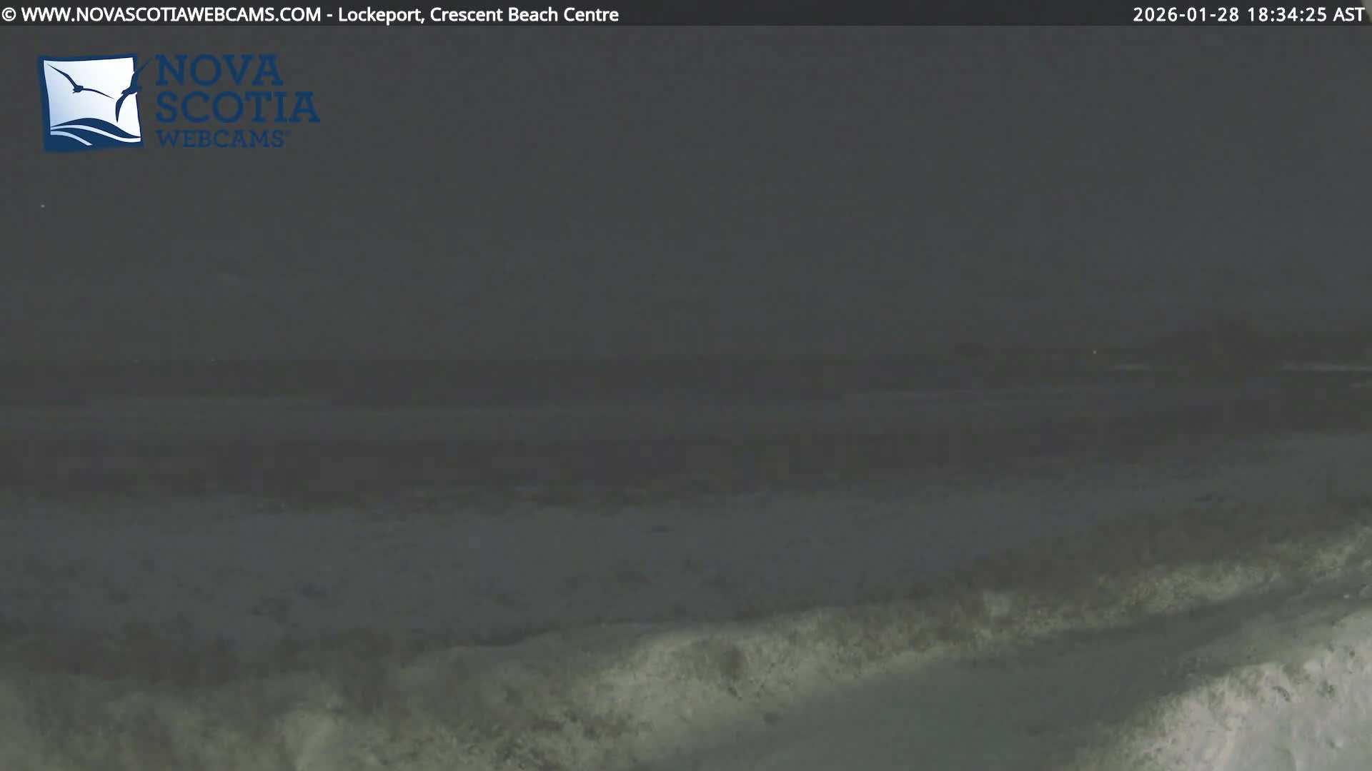 Lockeport Crescent Beach Live Cam - Lockeport, Shelburne County, Nova Scotia, Canada