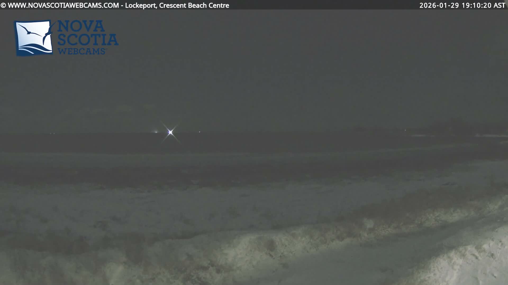 Lockeport Crescent Beach Live Cam - Lockeport, Shelburne County, Nova Scotia, Canada