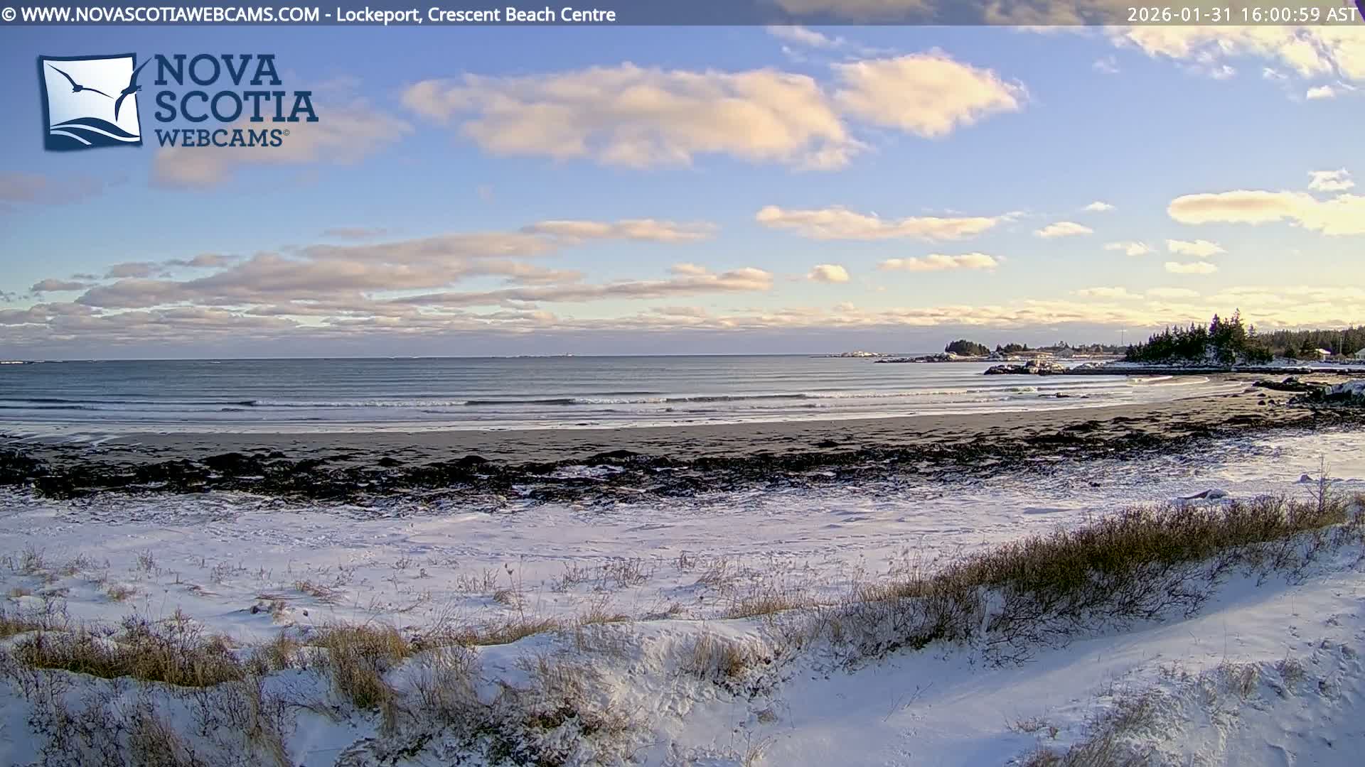 Lockeport Crescent Beach Live Cam - Lockeport, Shelburne County, Nova Scotia, Canada