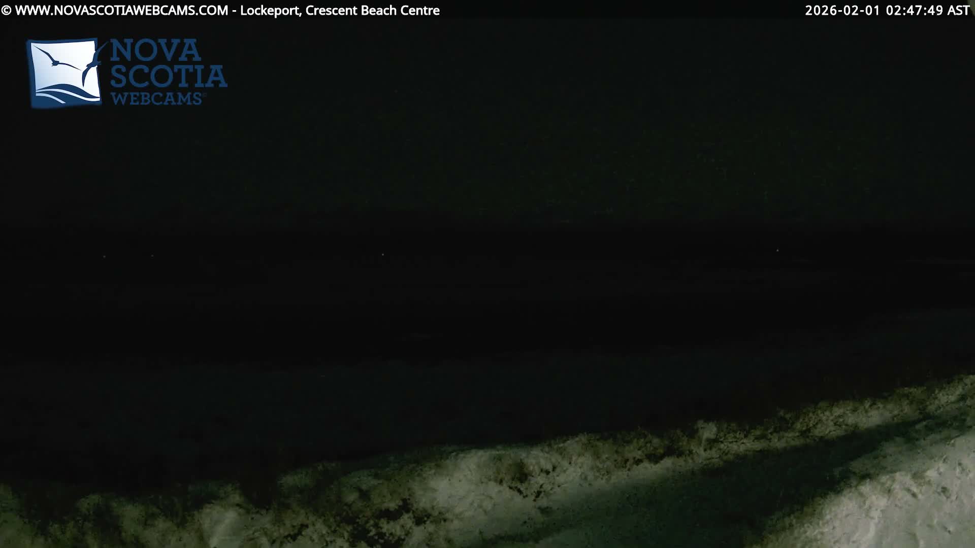 Lockeport Crescent Beach Live Cam - Lockeport, Shelburne County, Nova Scotia, Canada