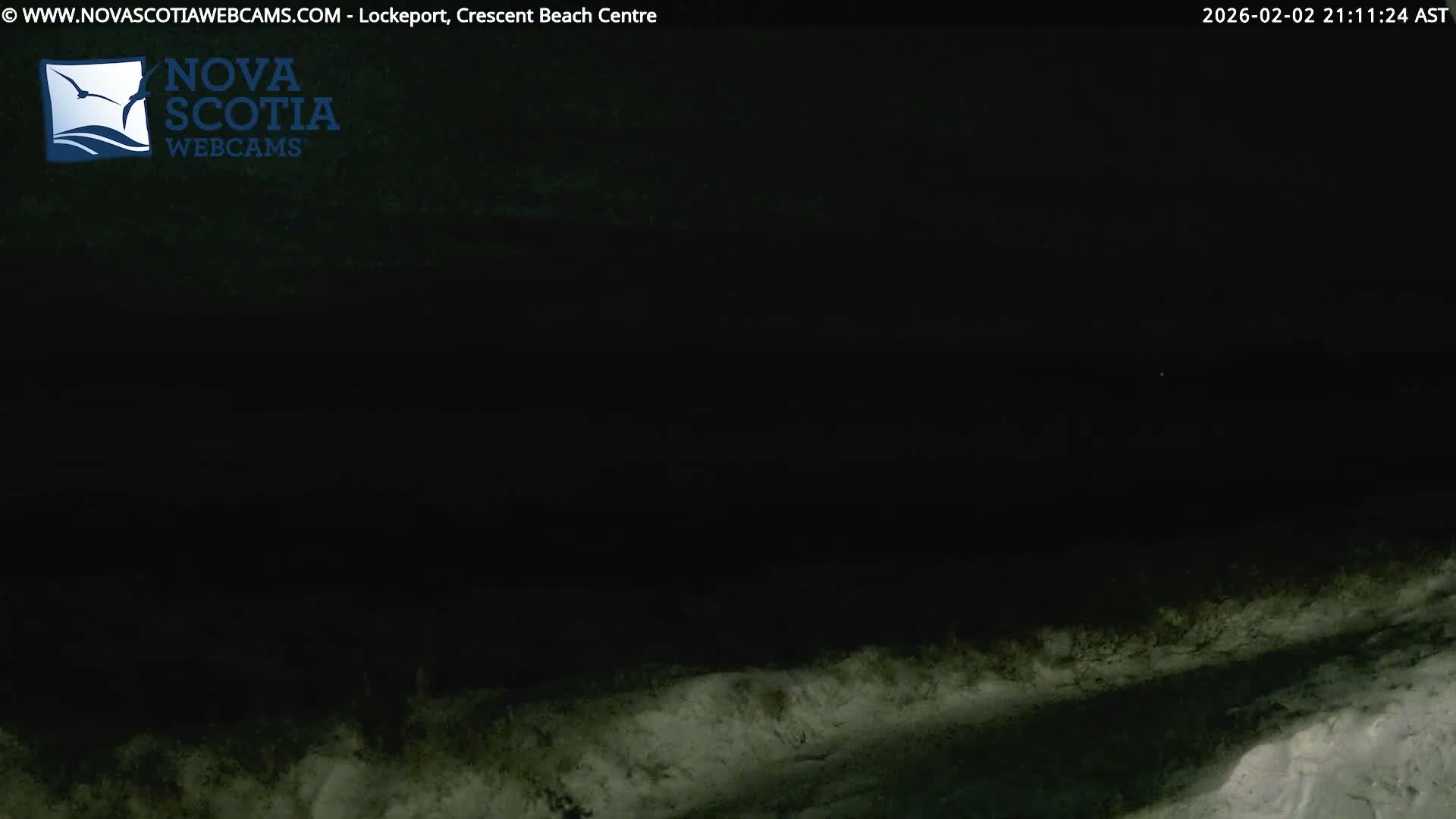 Lockeport Crescent Beach Live Cam - Lockeport, Shelburne County, Nova Scotia, Canada