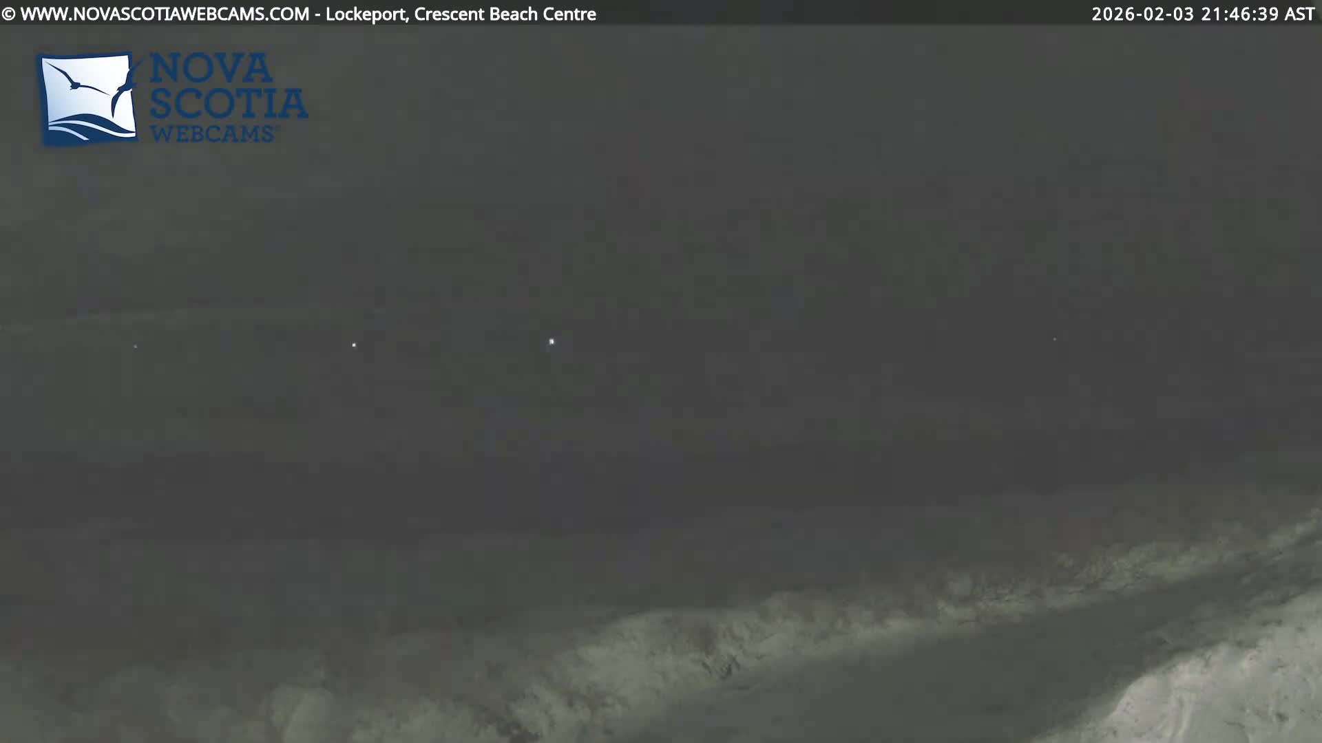 Lockeport Crescent Beach Live Cam - Lockeport, Shelburne County, Nova Scotia, Canada