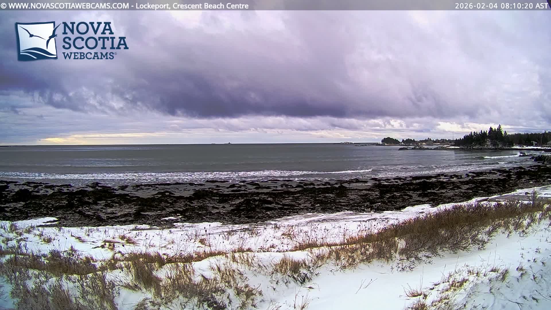 Lockeport Crescent Beach Live Cam - Lockeport, Shelburne County, Nova Scotia, Canada