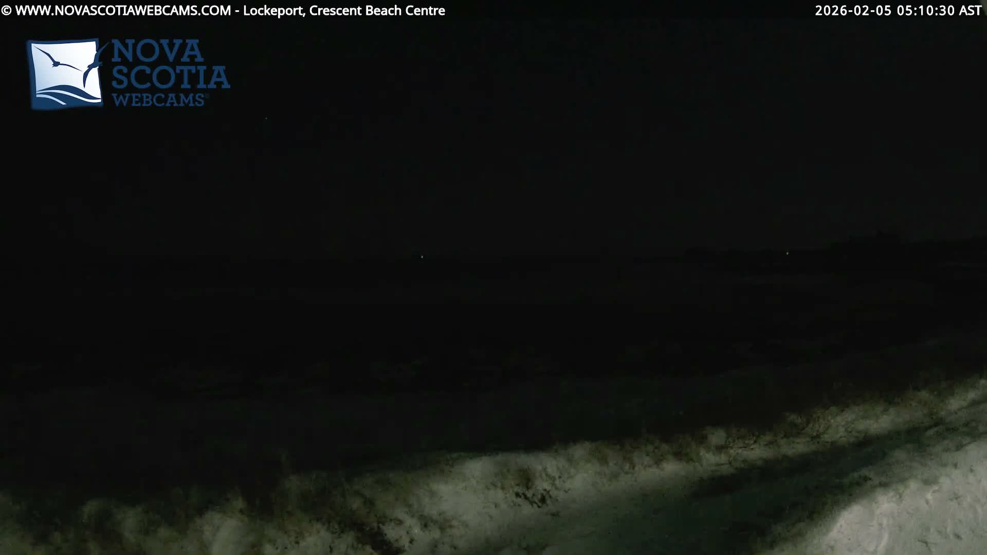 Lockeport Crescent Beach Live Cam - Lockeport, Shelburne County, Nova Scotia, Canada