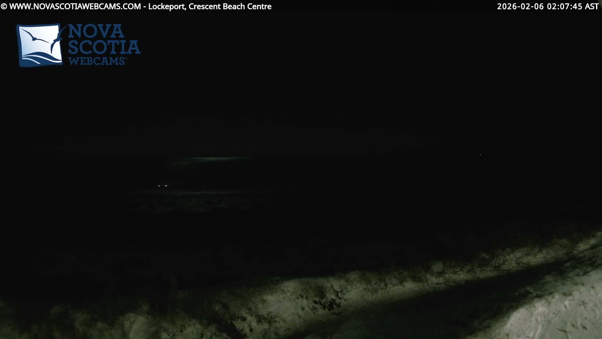 Lockeport Crescent Beach Live Cam - Lockeport, Shelburne County, Nova Scotia, Canada