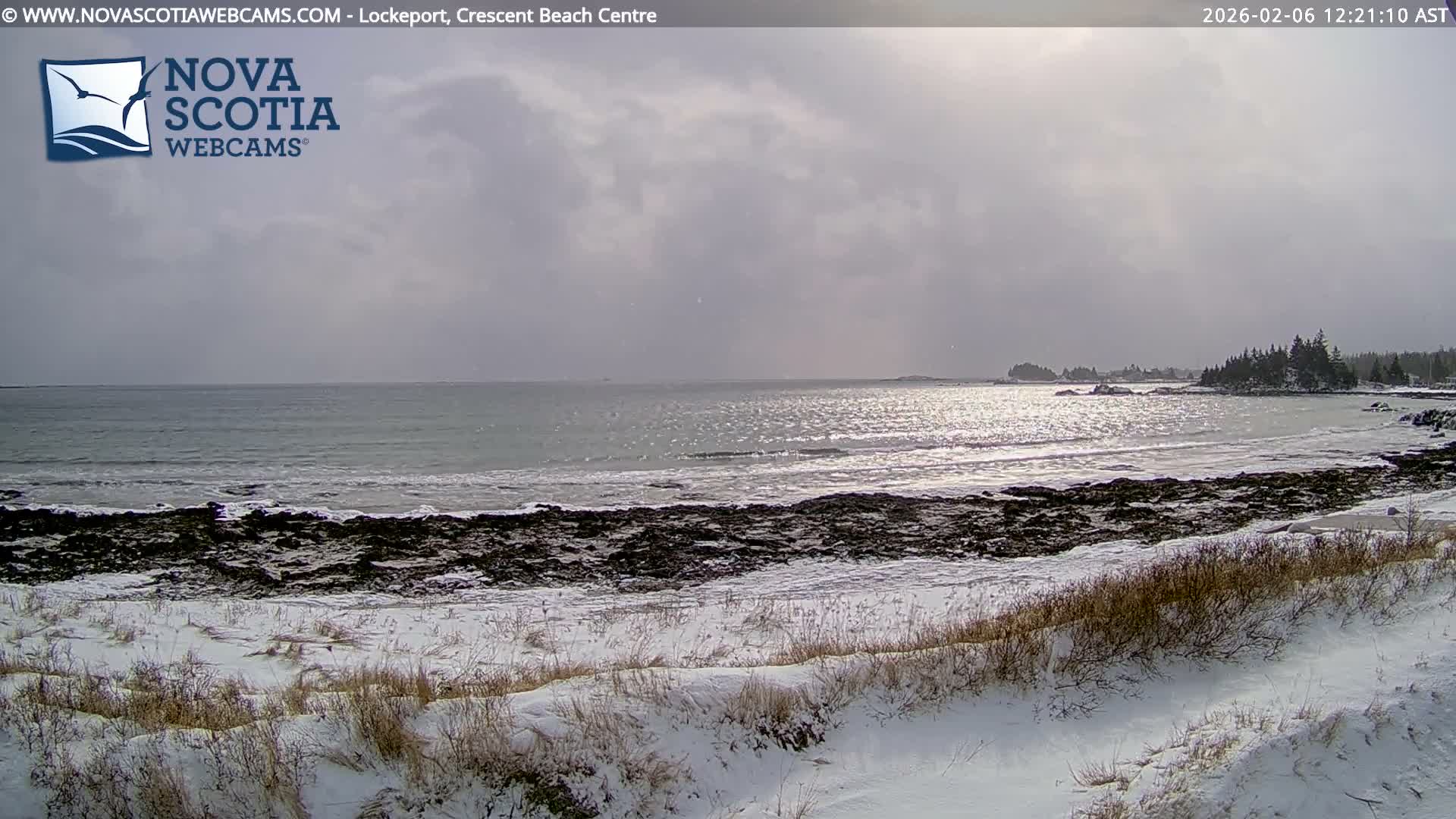 Lockeport Crescent Beach Live Cam - Lockeport, Shelburne County, Nova Scotia, Canada