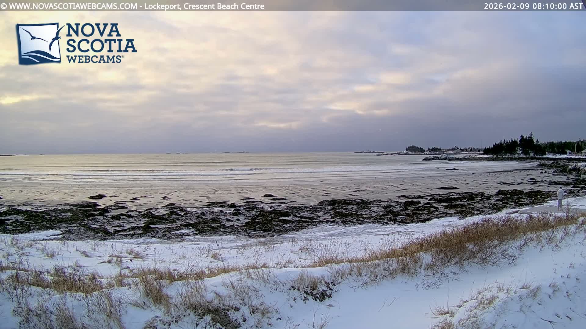 Lockeport Crescent Beach Live Cam - Lockeport, Shelburne County, Nova Scotia, Canada
