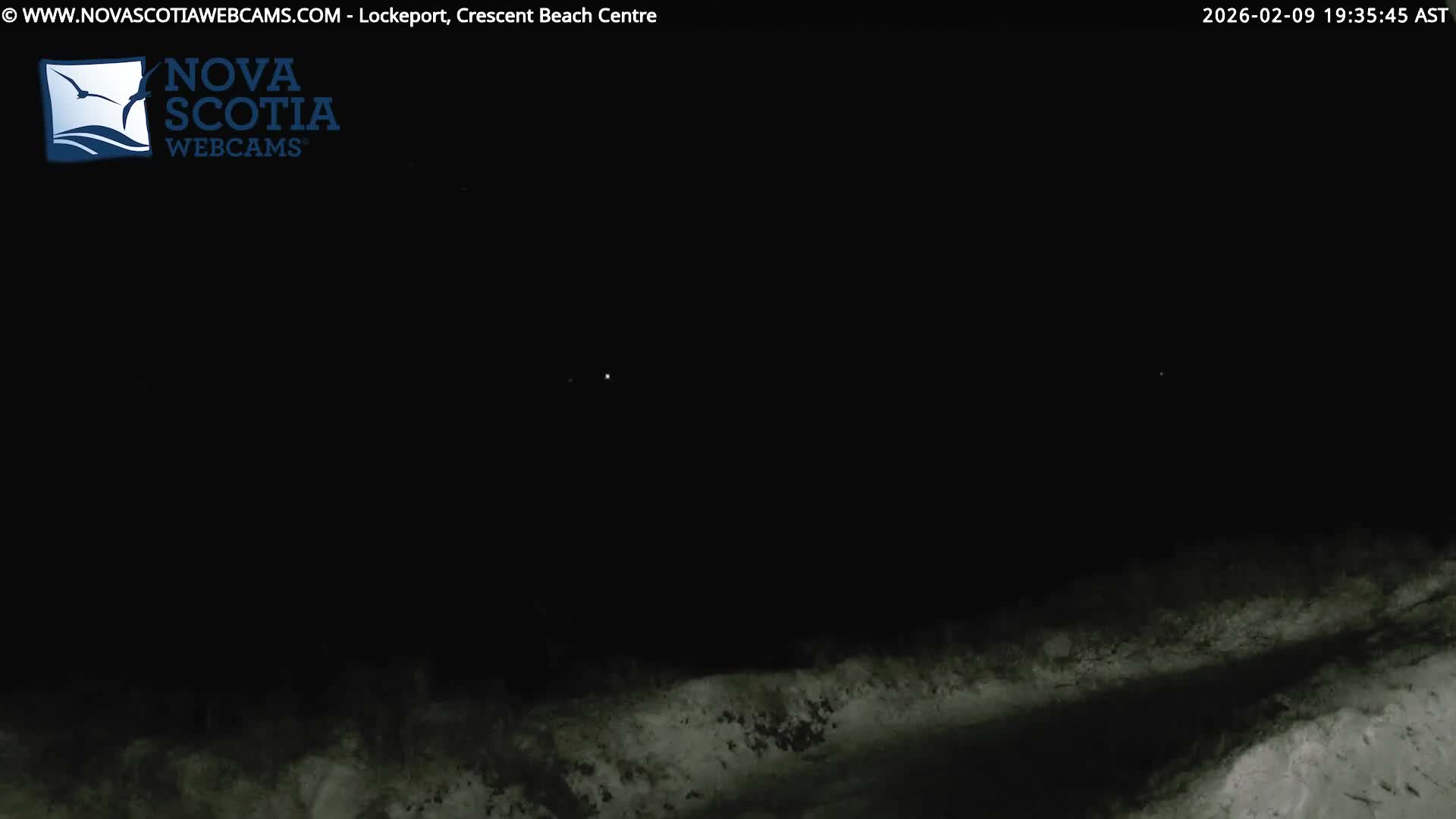 Lockeport Crescent Beach Live Cam - Lockeport, Shelburne County, Nova Scotia, Canada