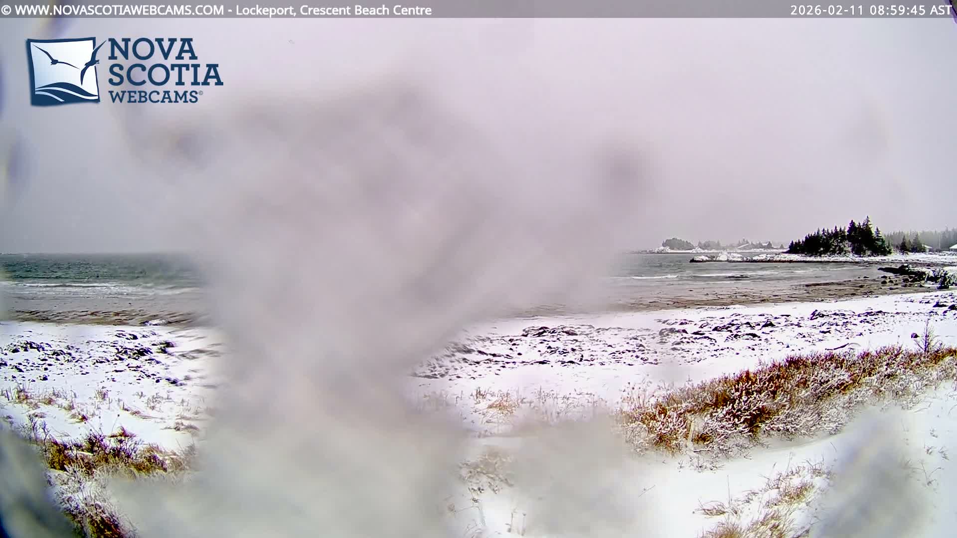 Lockeport Crescent Beach Live Cam - Lockeport, Shelburne County, Nova Scotia, Canada