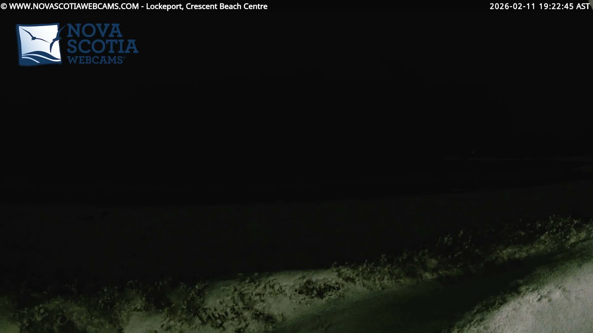 Lockeport Crescent Beach Live Cam - Lockeport, Shelburne County, Nova Scotia, Canada