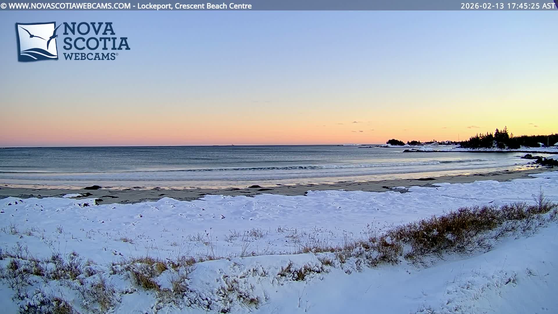 Lockeport Crescent Beach Live Cam - Lockeport, Shelburne County, Nova Scotia, Canada