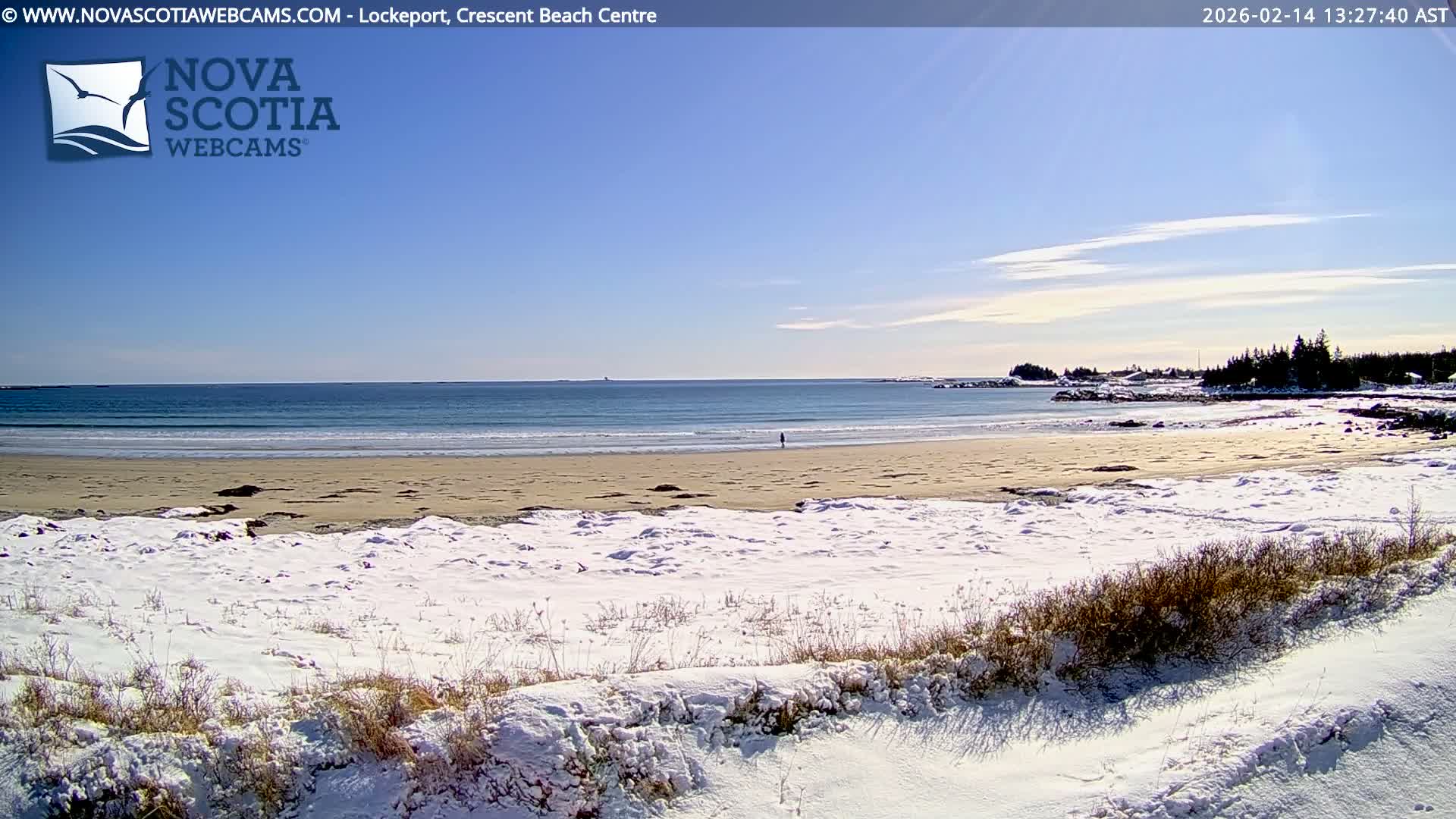 Lockeport Crescent Beach Live Cam - Lockeport, Shelburne County, Nova Scotia, Canada