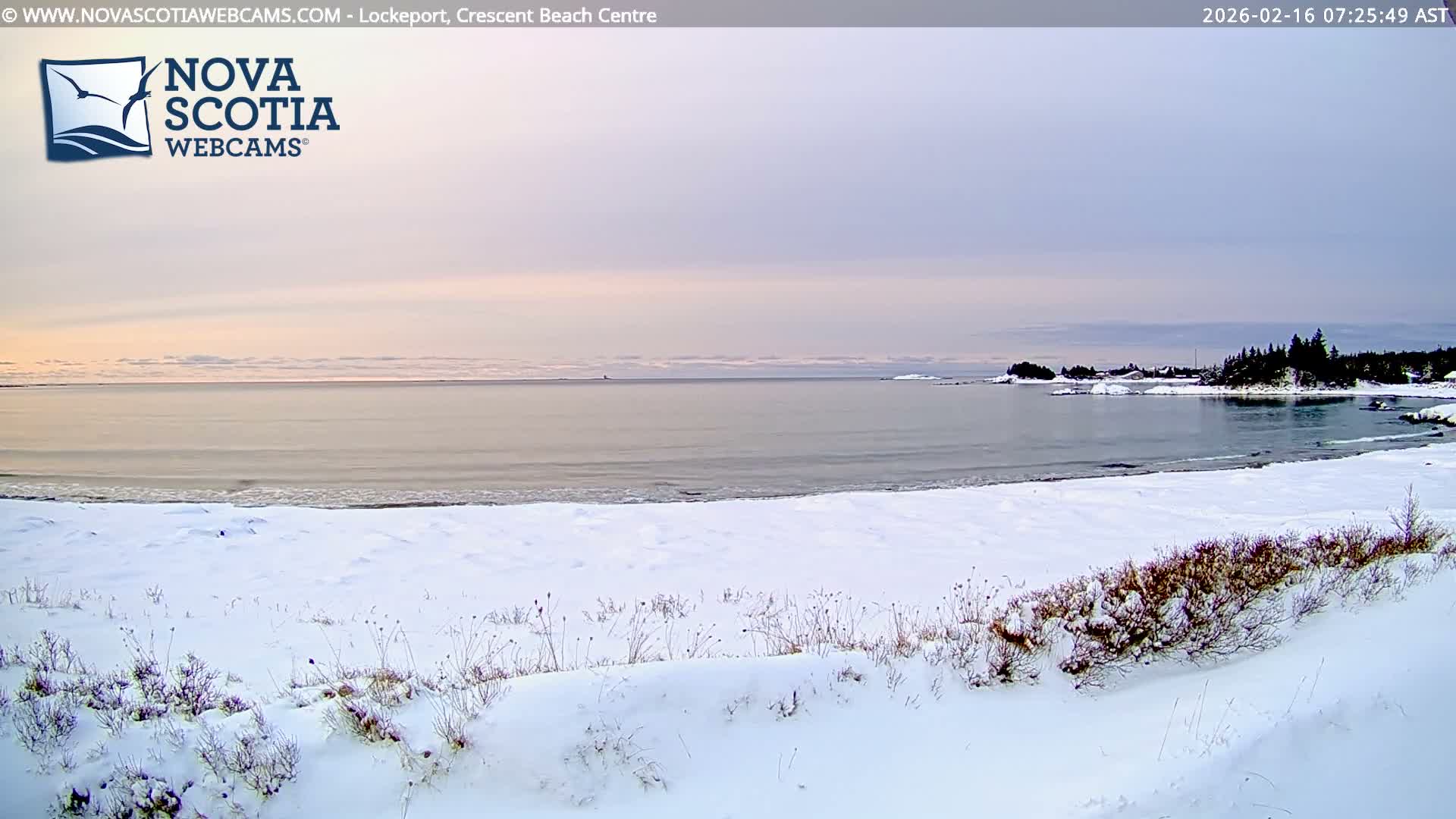 Lockeport Crescent Beach Live Cam - Lockeport, Shelburne County, Nova Scotia, Canada
