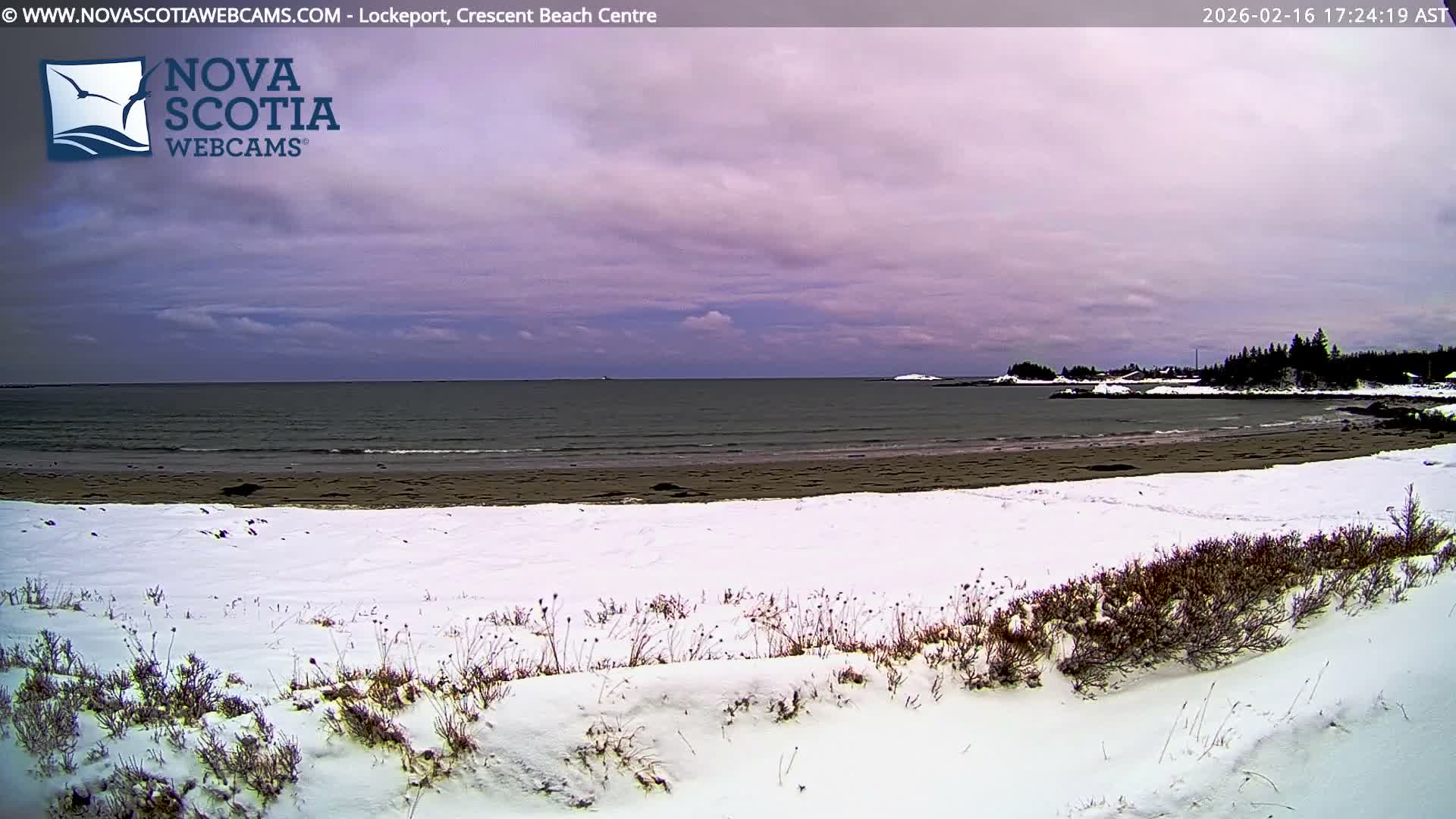 Lockeport Crescent Beach Live Cam - Lockeport, Shelburne County, Nova Scotia, Canada