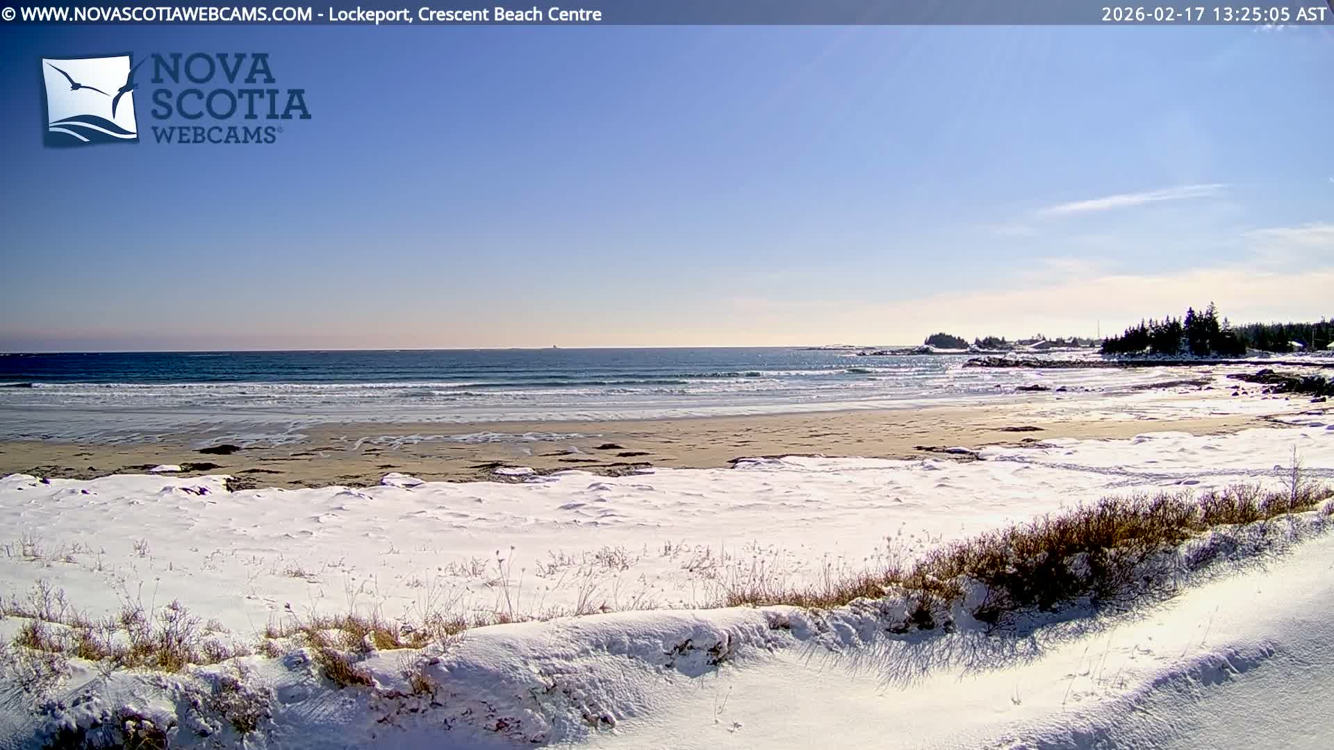 Lockeport Crescent Beach Live Cam - Lockeport, Shelburne County, Nova Scotia, Canada