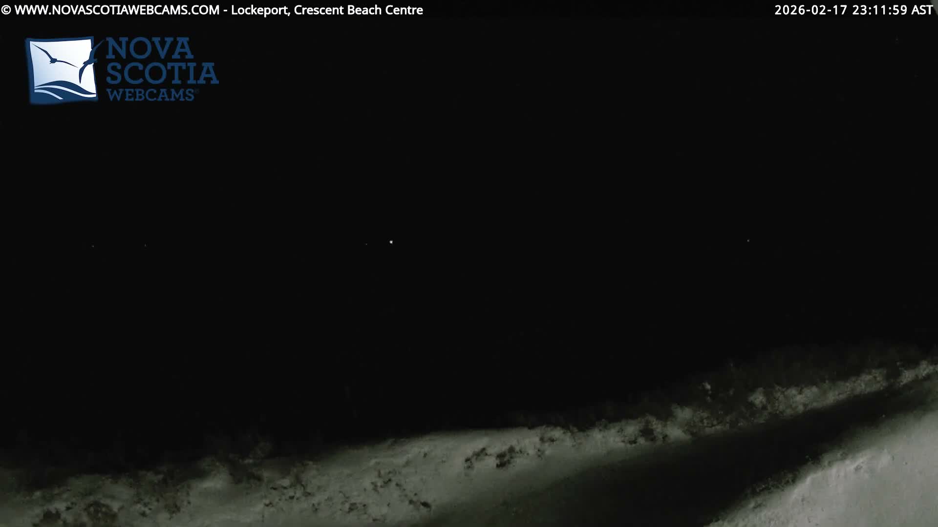Lockeport Crescent Beach Live Cam - Lockeport, Shelburne County, Nova Scotia, Canada