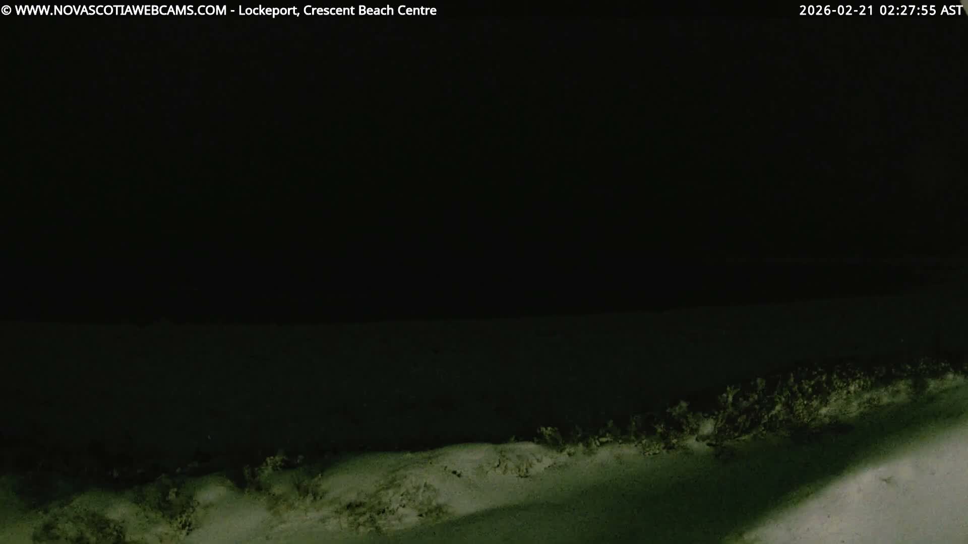 Lockeport Crescent Beach Live Cam - Lockeport, Shelburne County, Nova Scotia, Canada