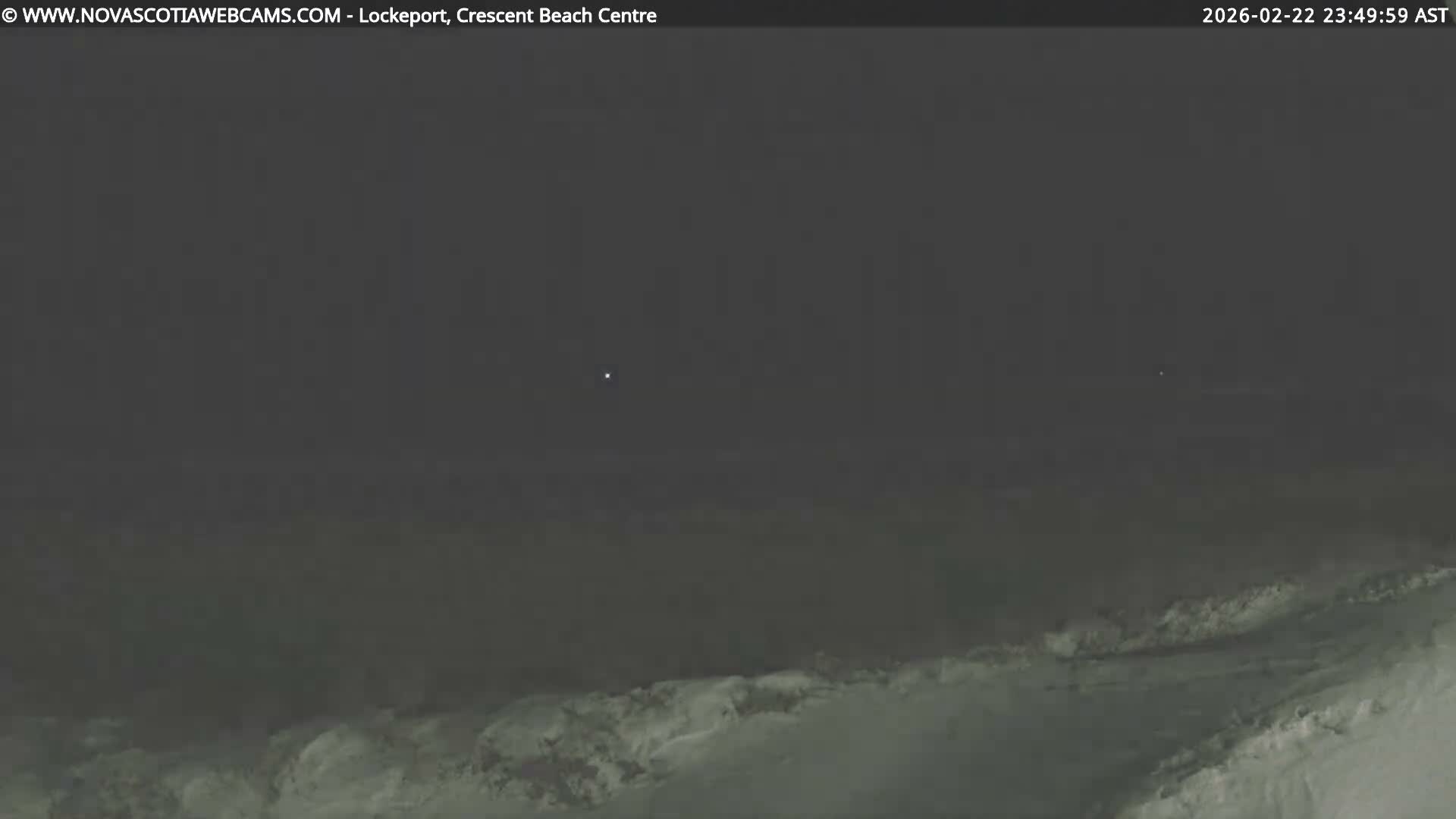 Lockeport Crescent Beach Live Cam - Lockeport, Shelburne County, Nova Scotia, Canada