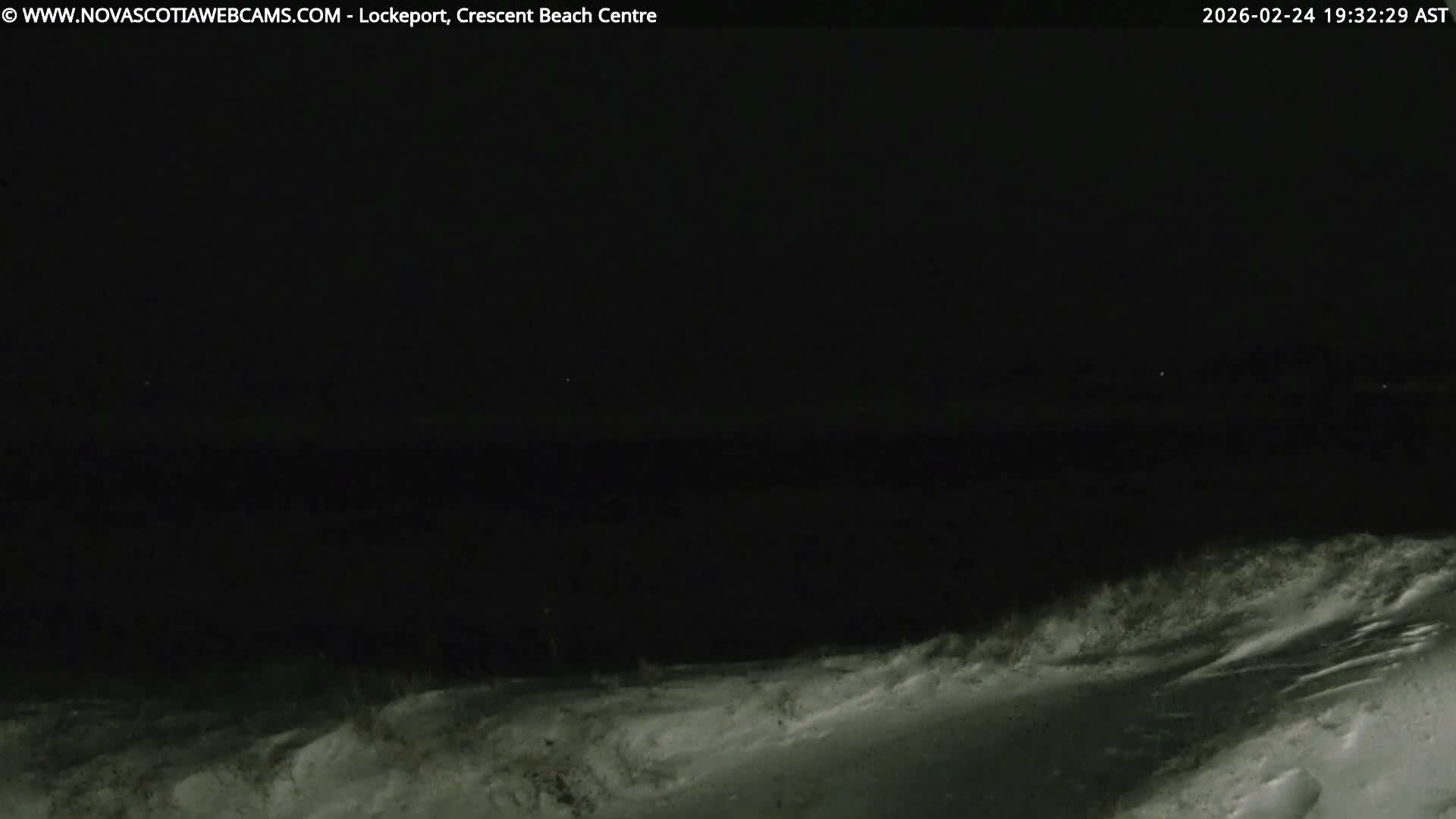 Lockeport Crescent Beach Live Cam - Lockeport, Shelburne County, Nova Scotia, Canada