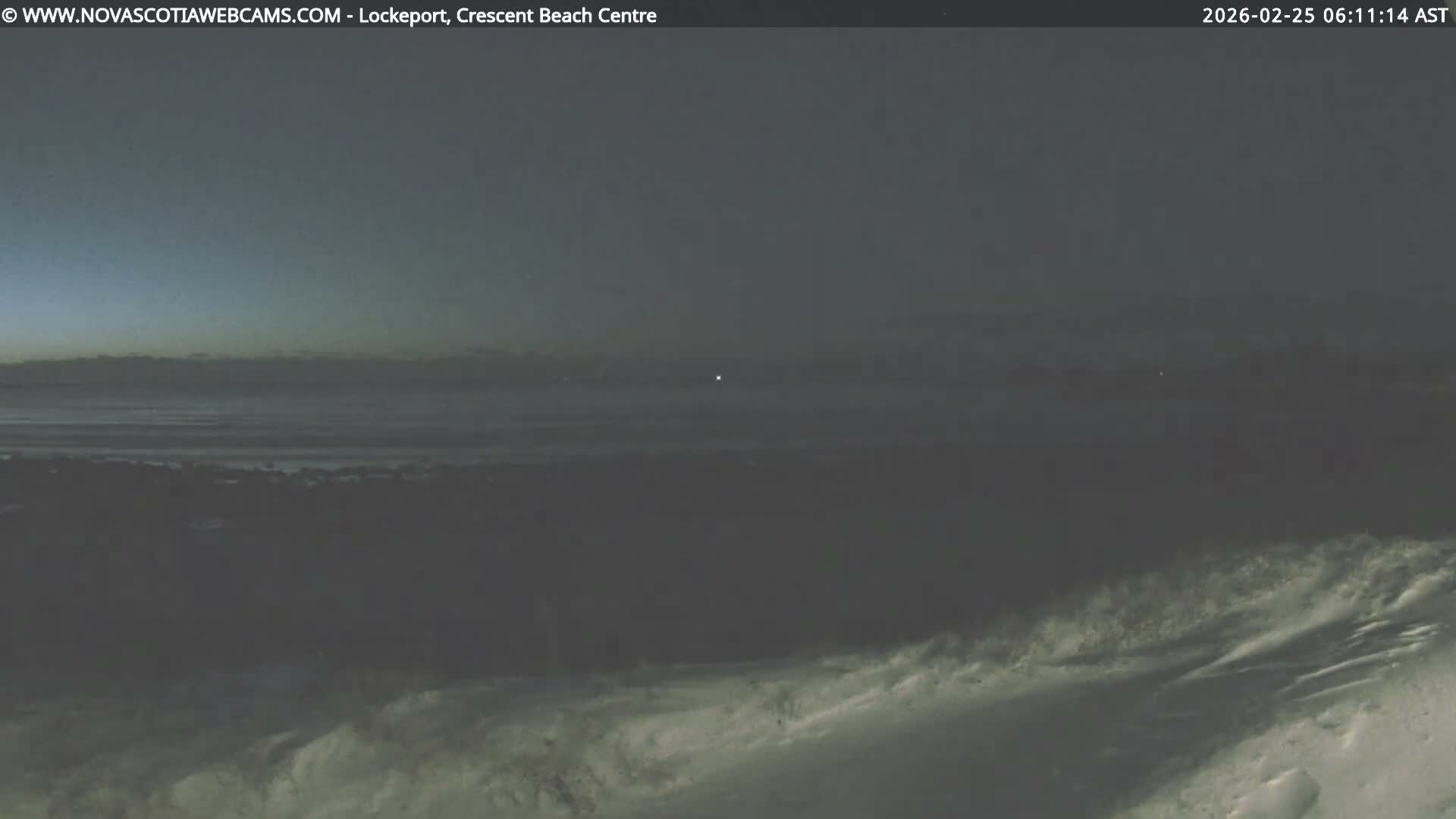 Lockeport Crescent Beach Live Cam - Lockeport, Shelburne County, Nova Scotia, Canada