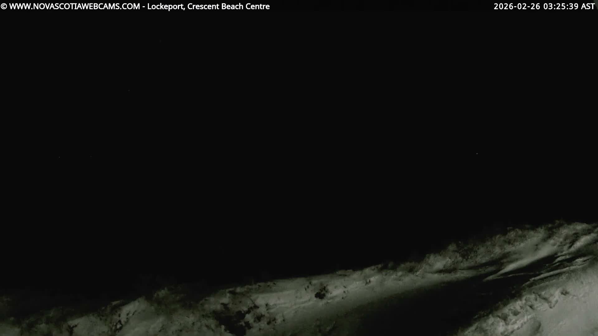 Lockeport Crescent Beach Live Cam - Lockeport, Shelburne County, Nova Scotia, Canada