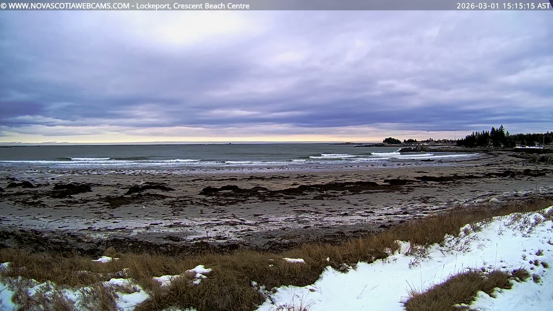 Lockeport Crescent Beach Live Cam - Lockeport, Shelburne County, Nova Scotia, Canada