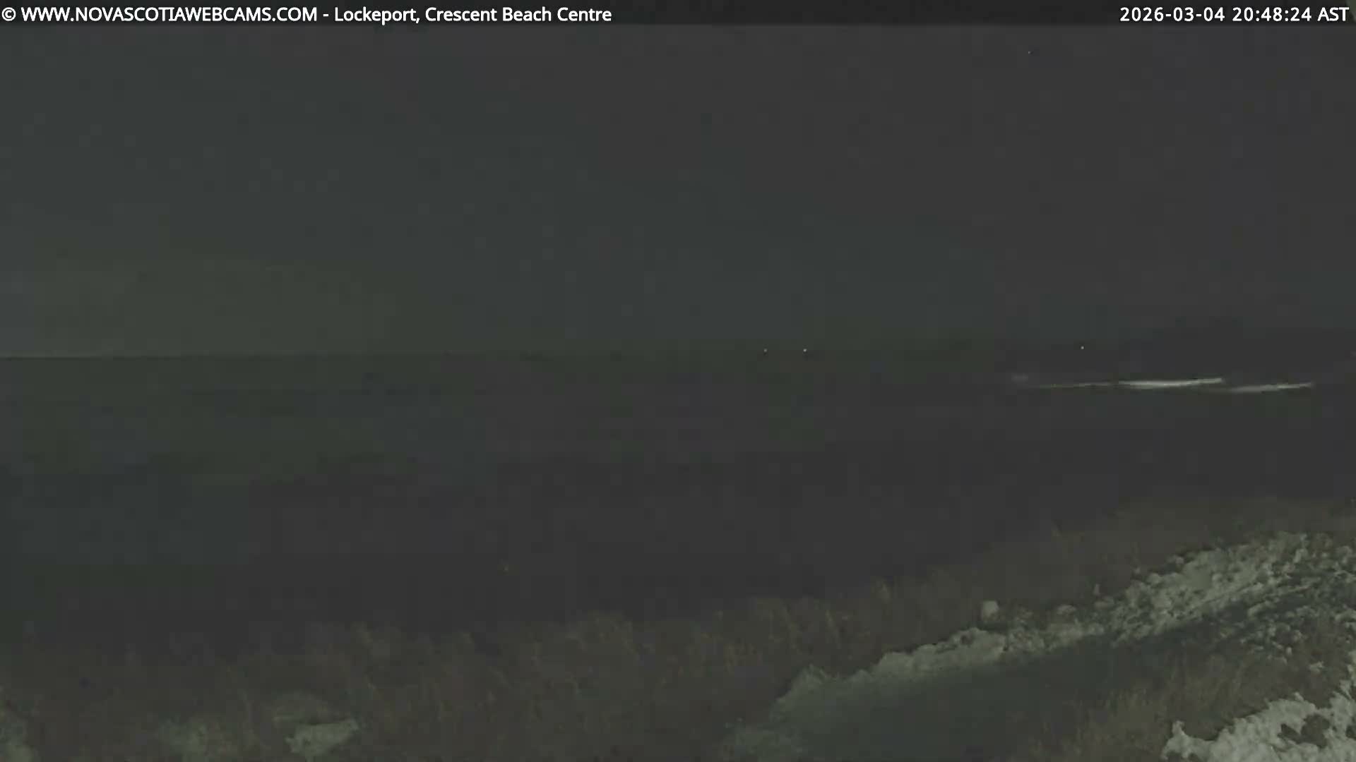 Lockeport Crescent Beach Live Cam - Lockeport, Shelburne County, Nova Scotia, Canada