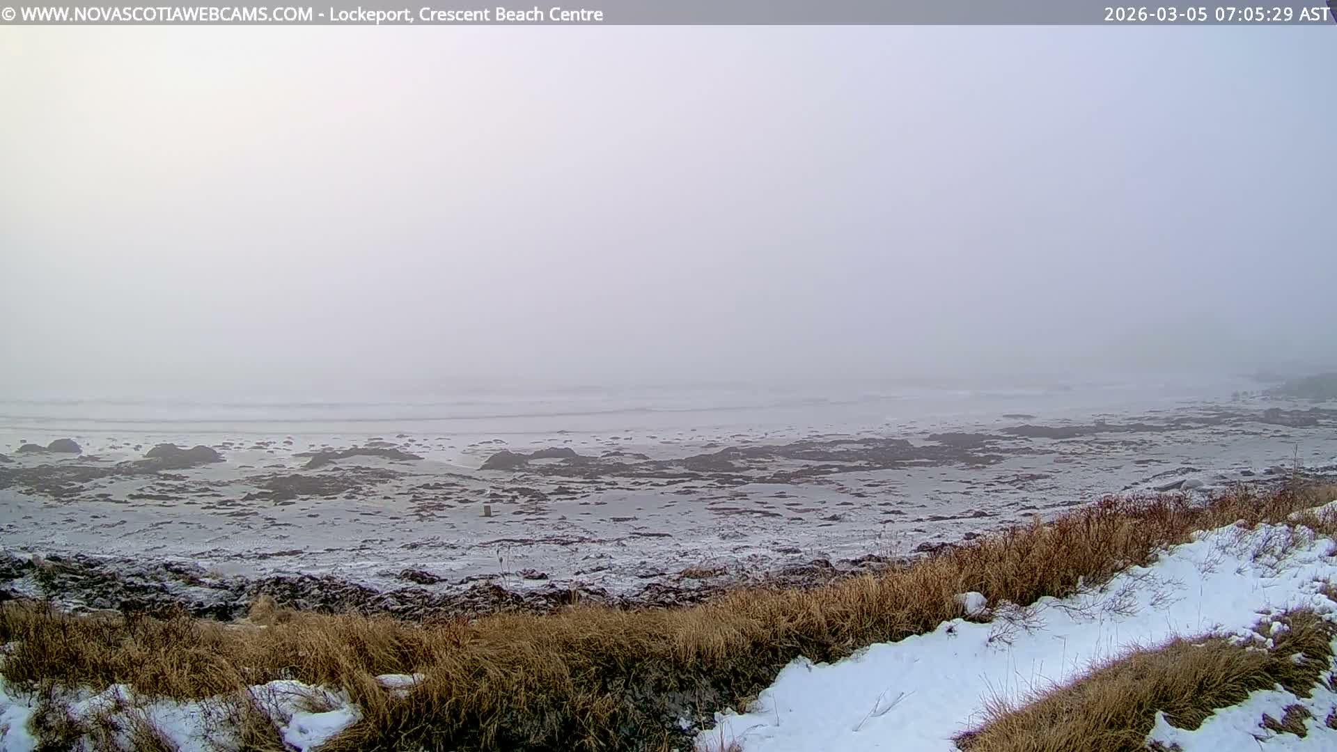 Lockeport Crescent Beach Live Cam - Lockeport, Shelburne County, Nova Scotia, Canada