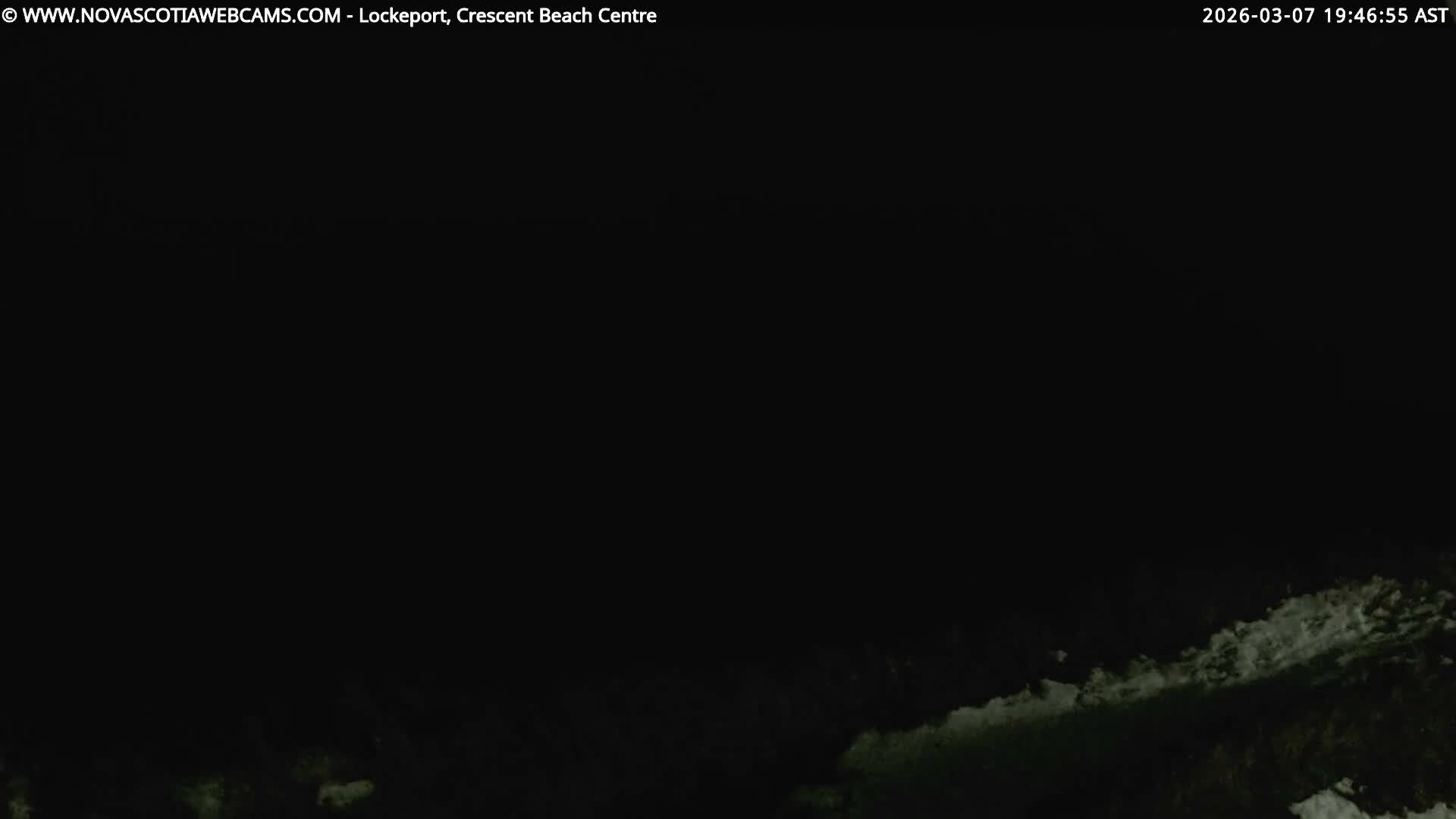 Lockeport Crescent Beach Live Cam - Lockeport, Shelburne County, Nova Scotia, Canada