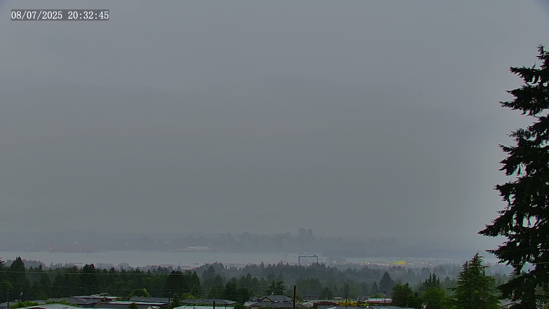 Vancouver City Skyline  & Cruise Ship Spotting Live Cam - Vancouver, Metro Vancouver, British Columbia, Canada