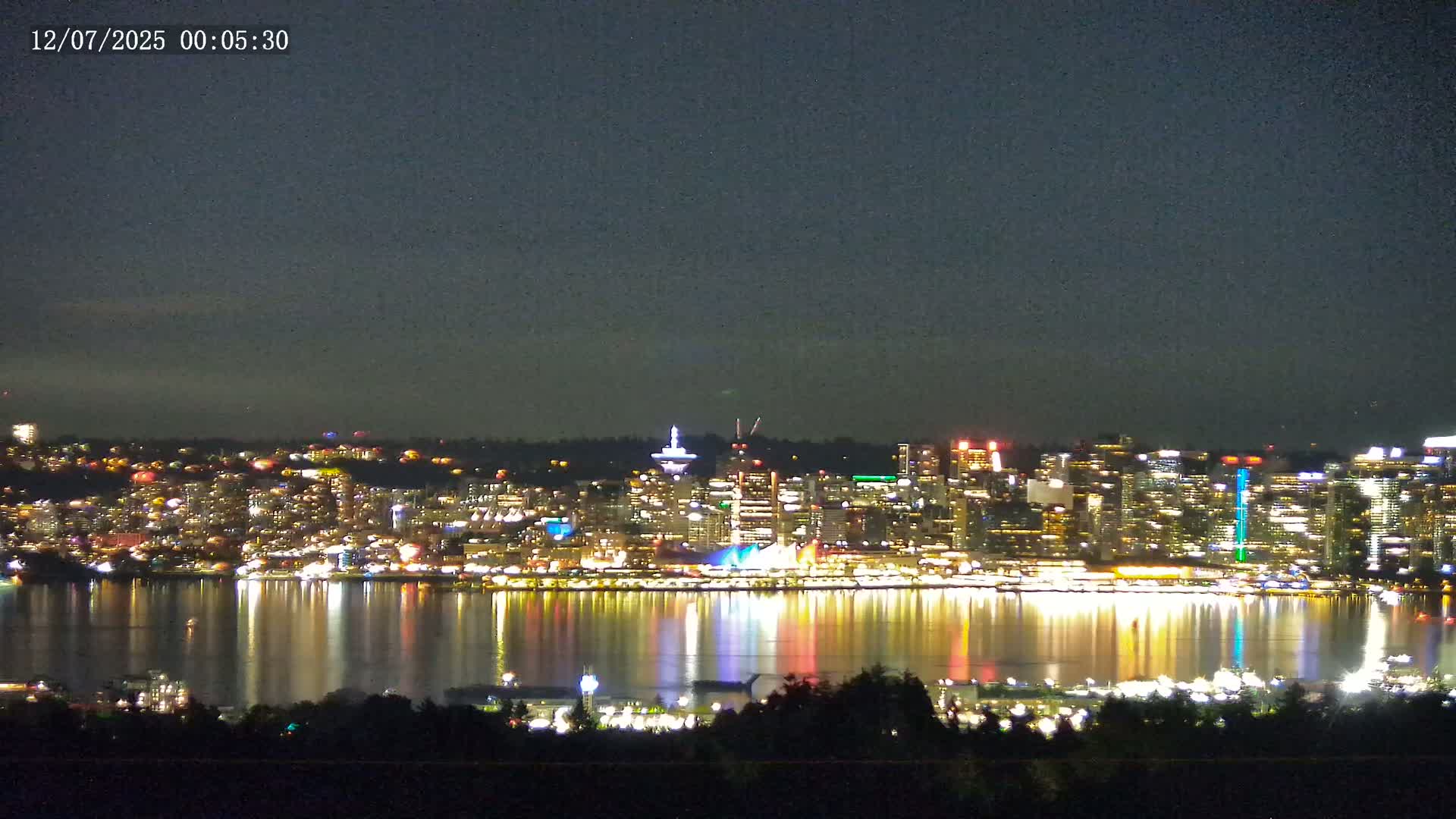 Vancouver City Skyline  & Cruise Ship Spotting Live Cam - Vancouver, Metro Vancouver, British Columbia, Canada