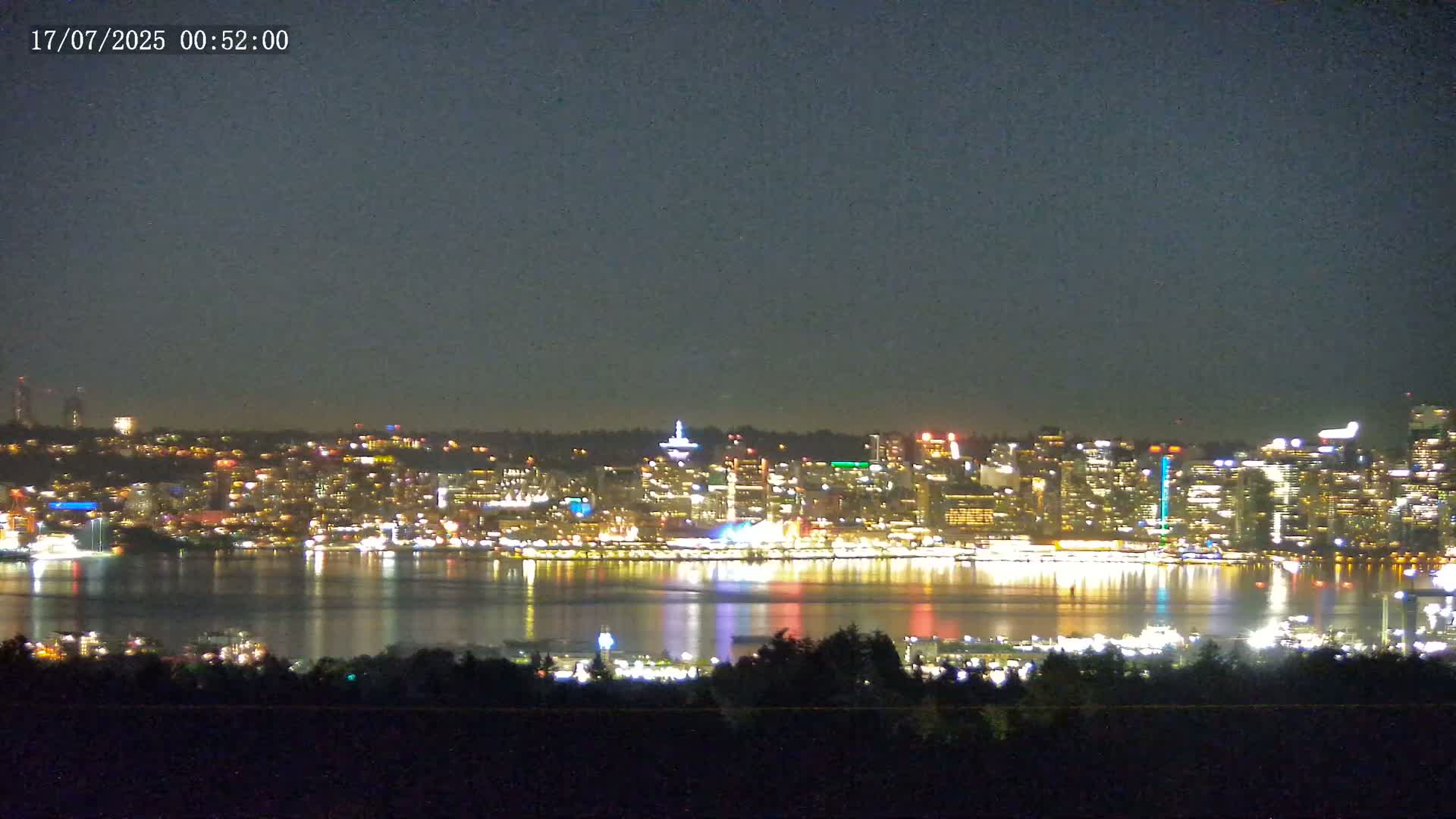 Vancouver City Skyline  & Cruise Ship Spotting Live Cam - Vancouver, Metro Vancouver, British Columbia, Canada