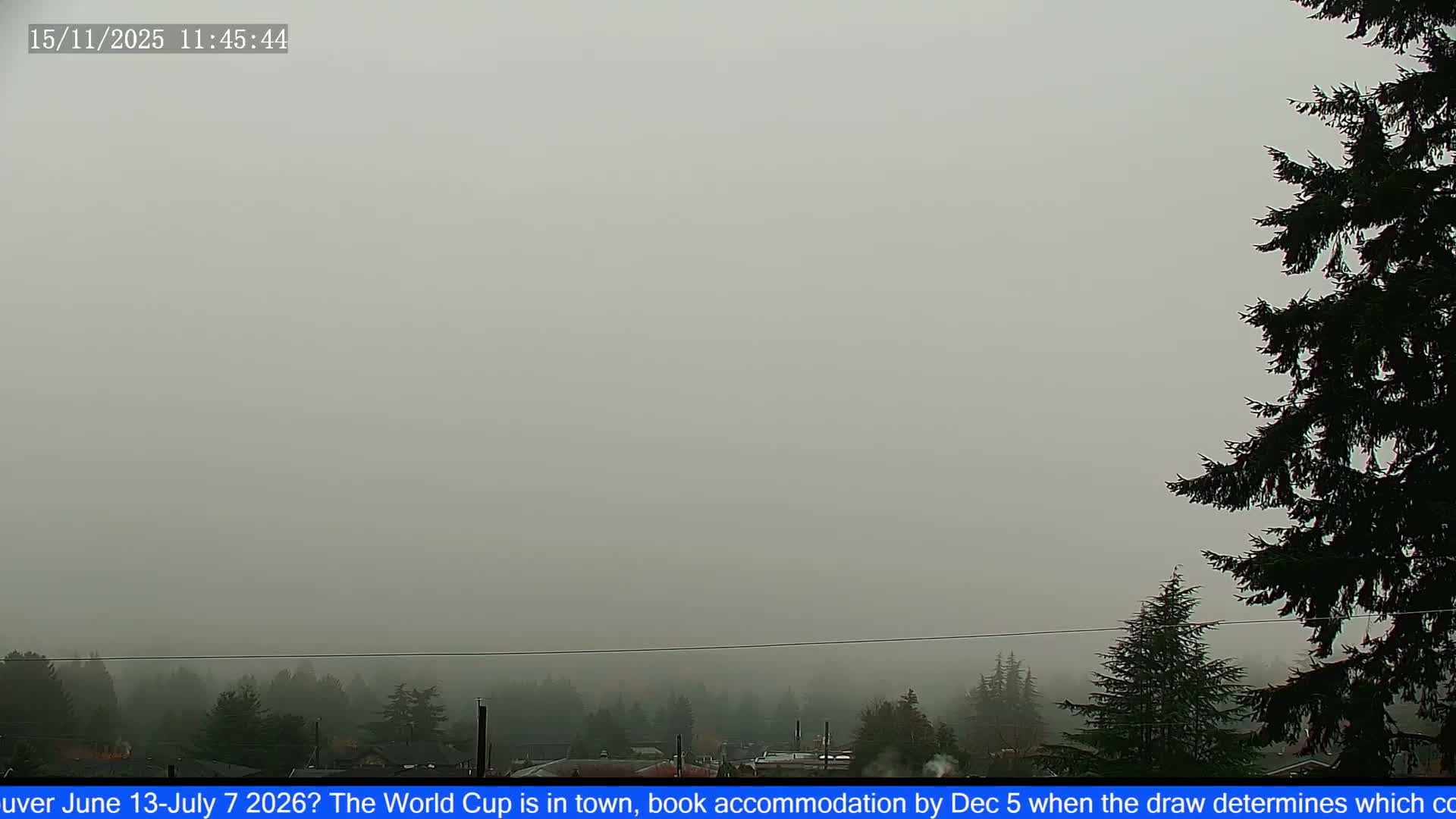 Vancouver City Skyline  & Cruise Ship Spotting Live Cam - Vancouver, Metro Vancouver, British Columbia, Canada