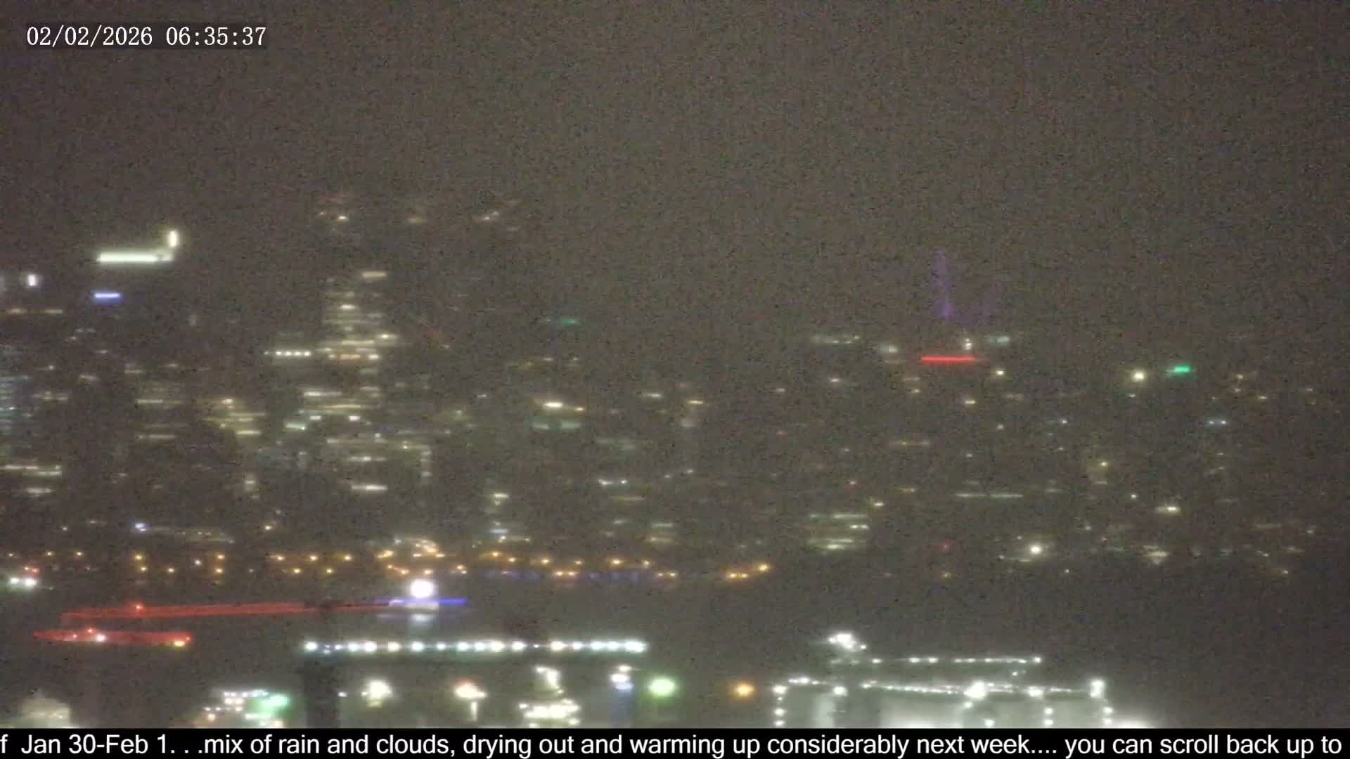 Vancouver City Skyline  & Cruise Ship Spotting Live Cam - Vancouver, Metro Vancouver, British Columbia, Canada