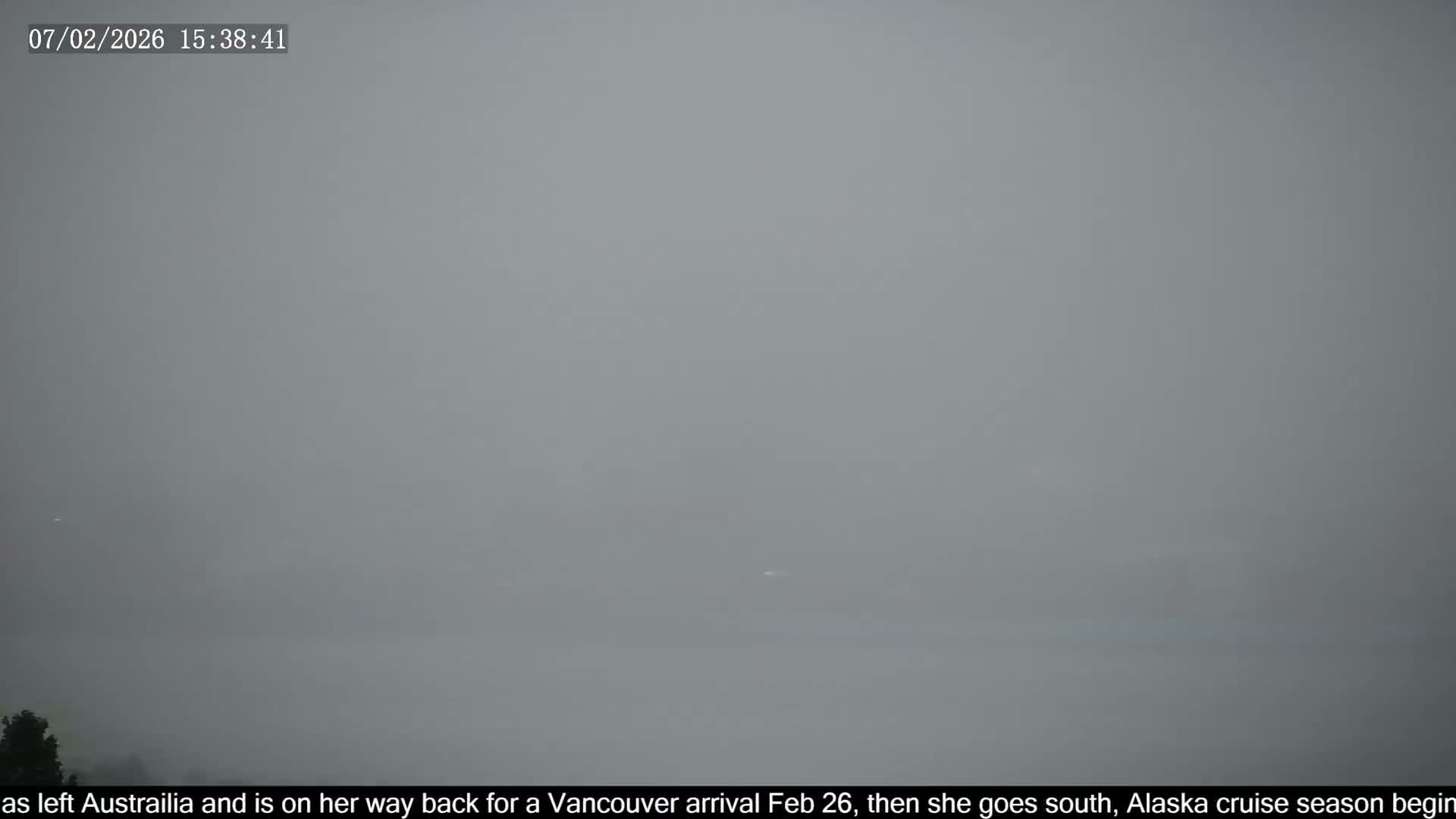 Vancouver City Skyline  & Cruise Ship Spotting Live Cam - Vancouver, Metro Vancouver, British Columbia, Canada
