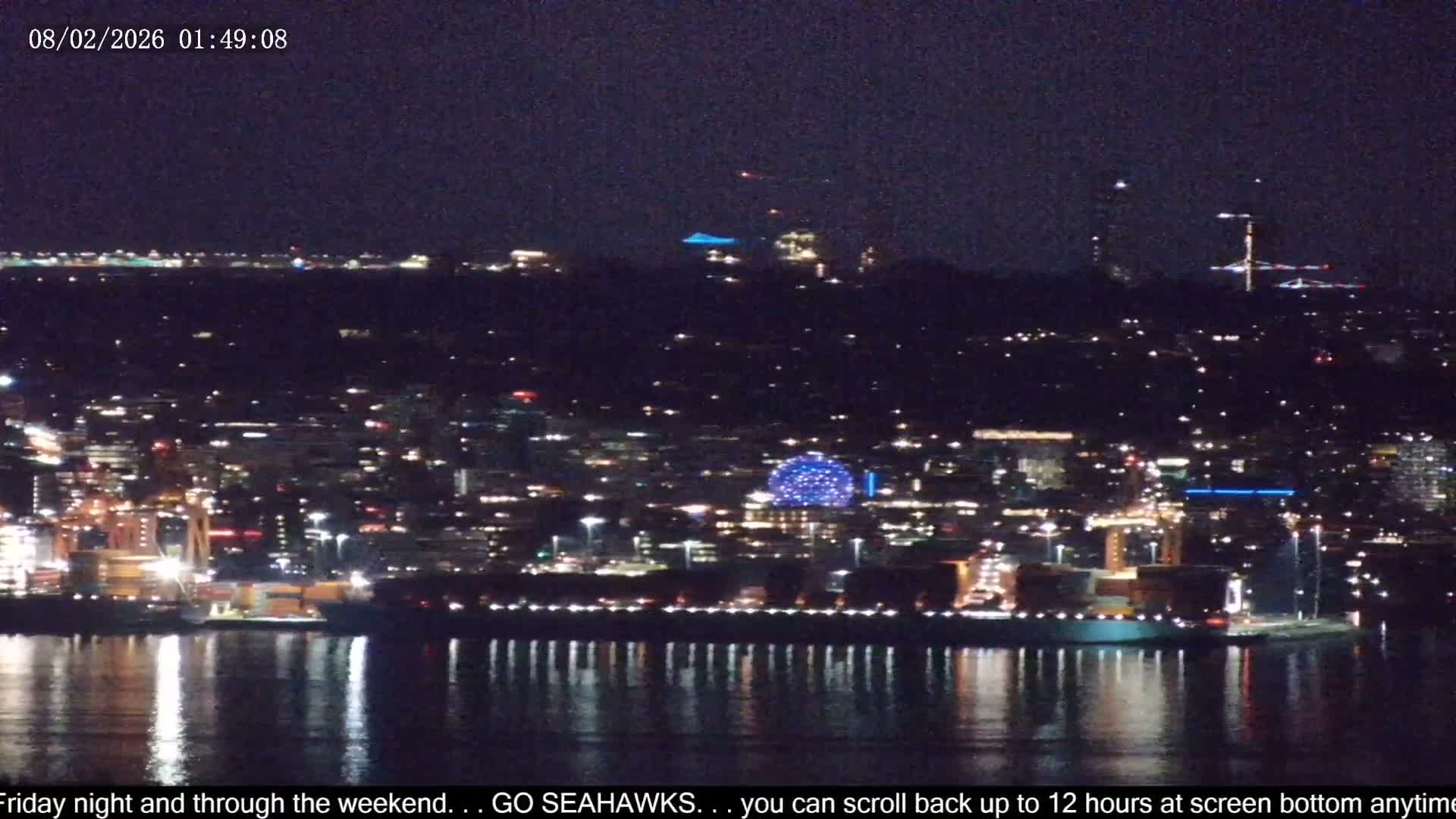 Vancouver City Skyline  & Cruise Ship Spotting Live Cam - Vancouver, Metro Vancouver, British Columbia, Canada