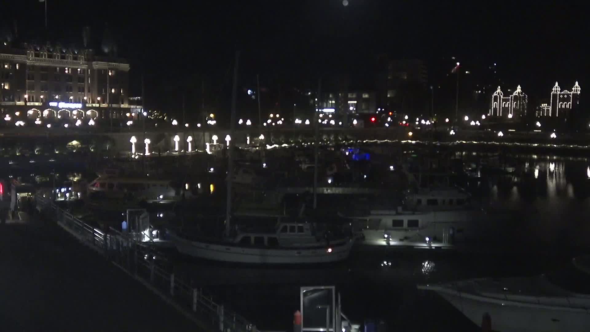 Victoria City Skyline & Victoria Harbour Live Cam - Victoria, Capital Regional District, British Columbia, Canada