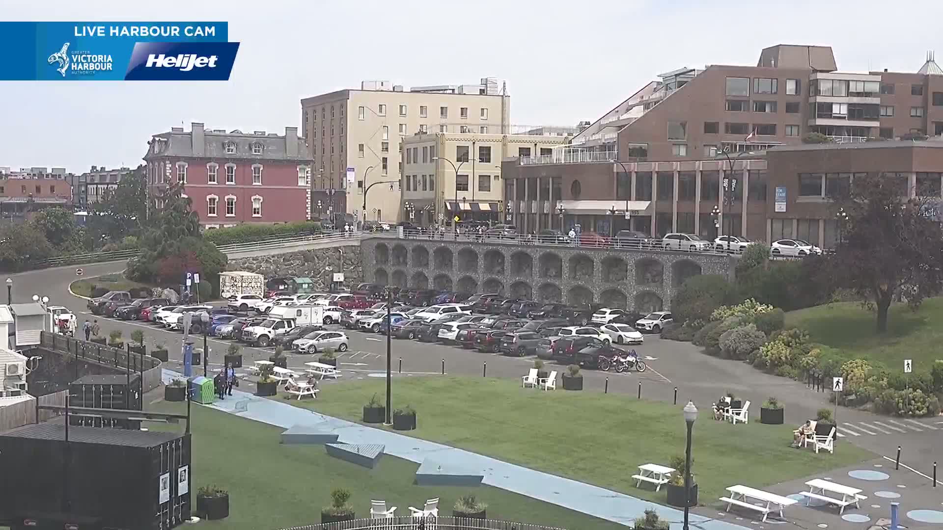 Victoria City Skyline & Victoria Harbour Live Cam - Victoria, Capital Regional District, British Columbia, Canada
