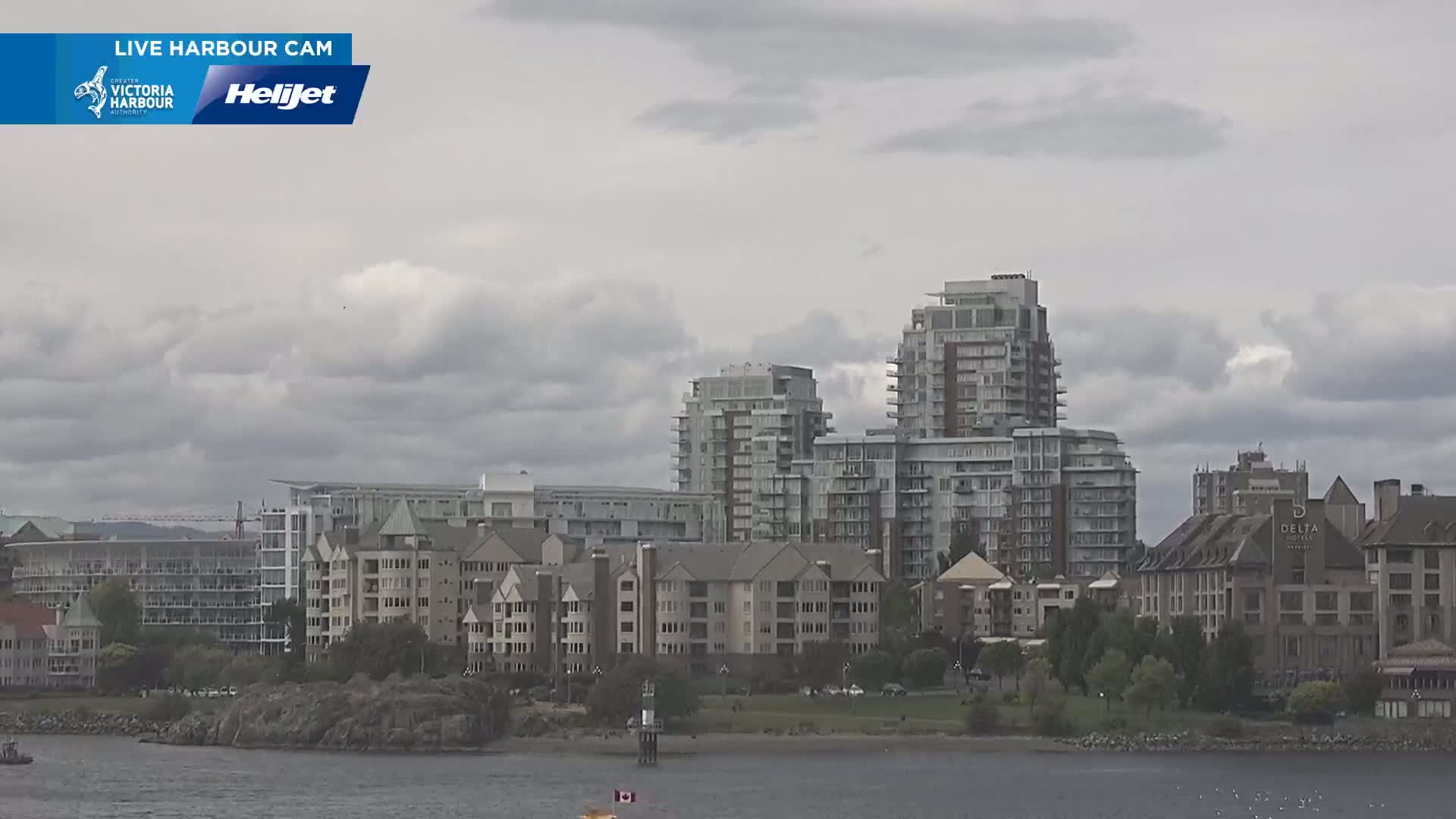 Victoria City Skyline & Victoria Harbour Live Cam - Victoria, Capital Regional District, British Columbia, Canada